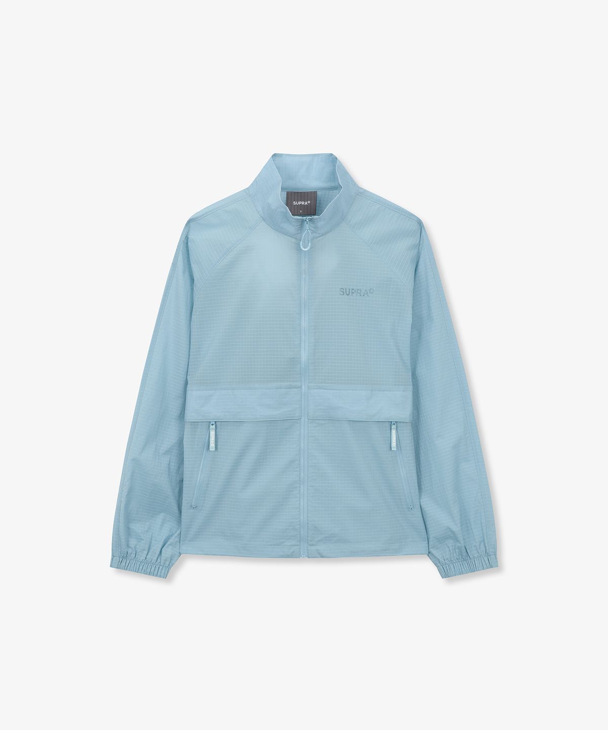 수프라(SUPRA) 여성 립스탑 스탠드넥 바람막이(BLUE)