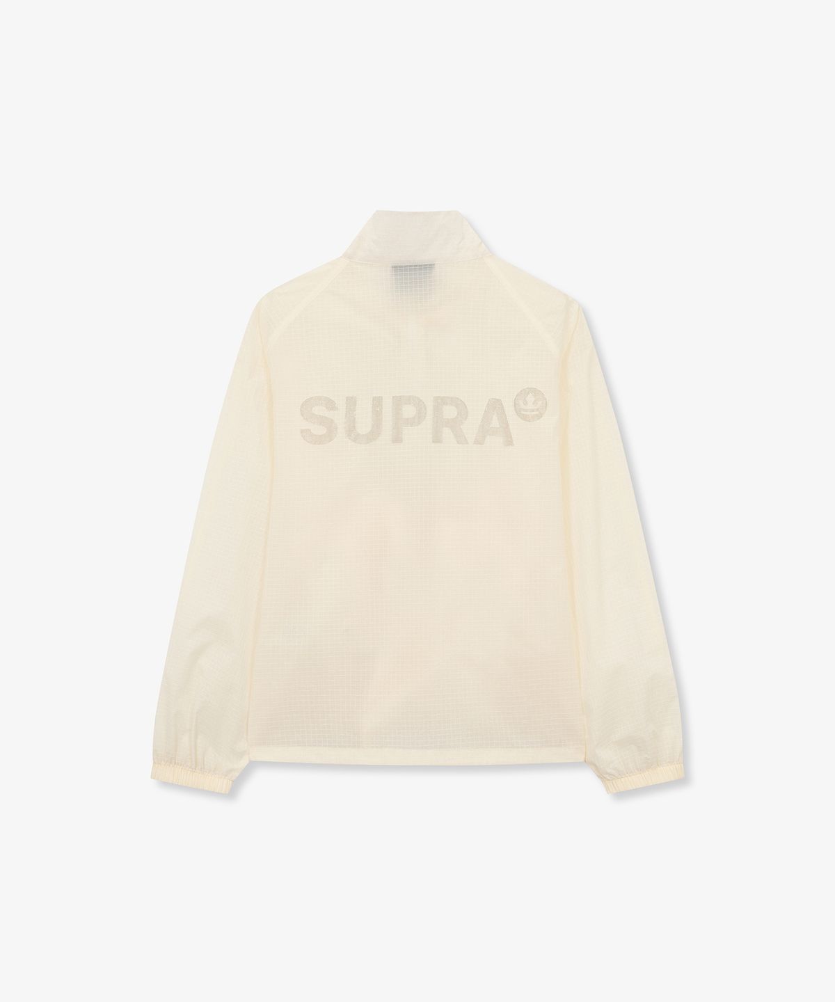 수프라(SUPRA) 여성 립스탑 스탠드넥 바람막이(CREAM)