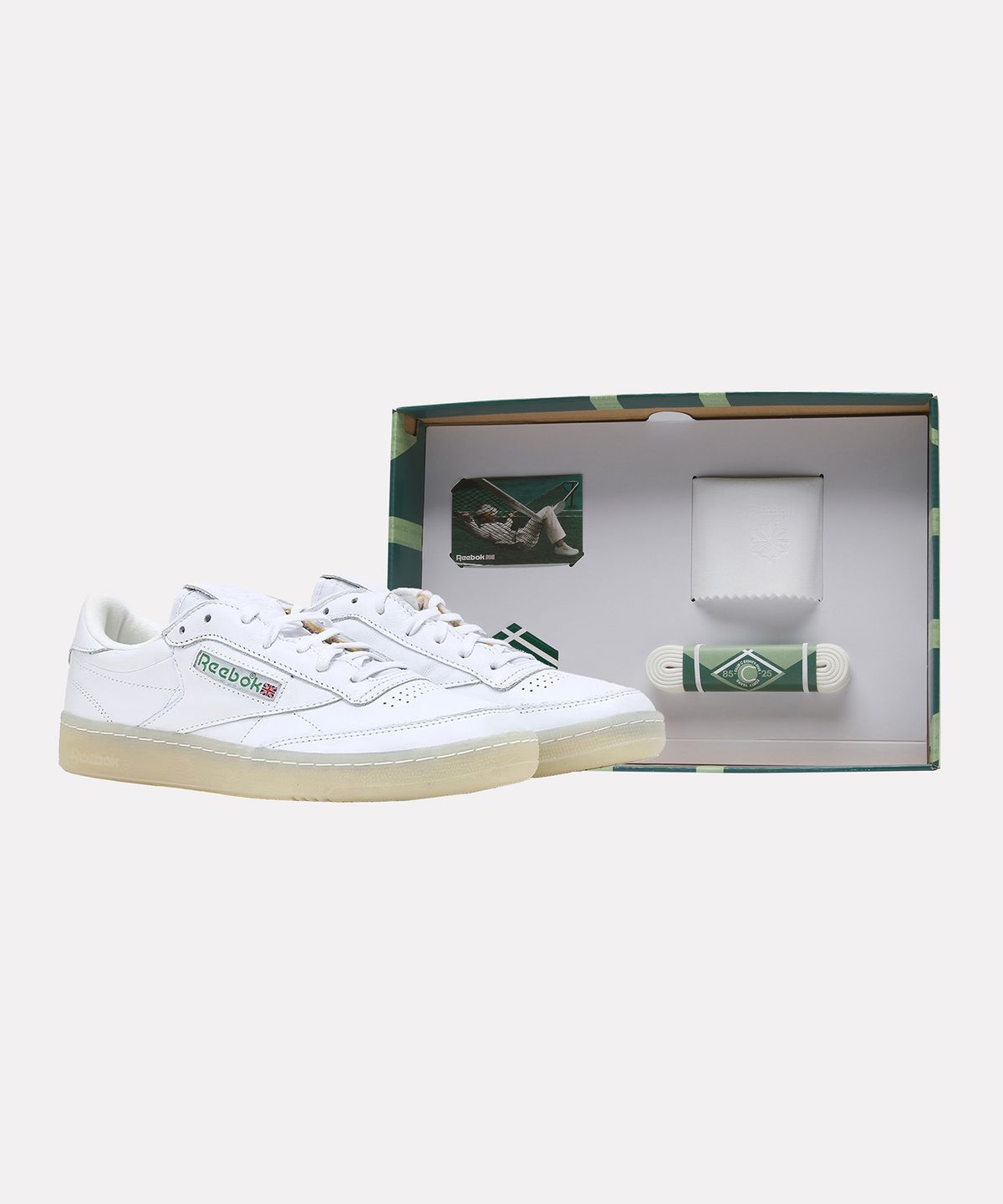 리복(REEBOK) 클럽 C 85 빈티지 40th - 화이트:그린 / 100209029