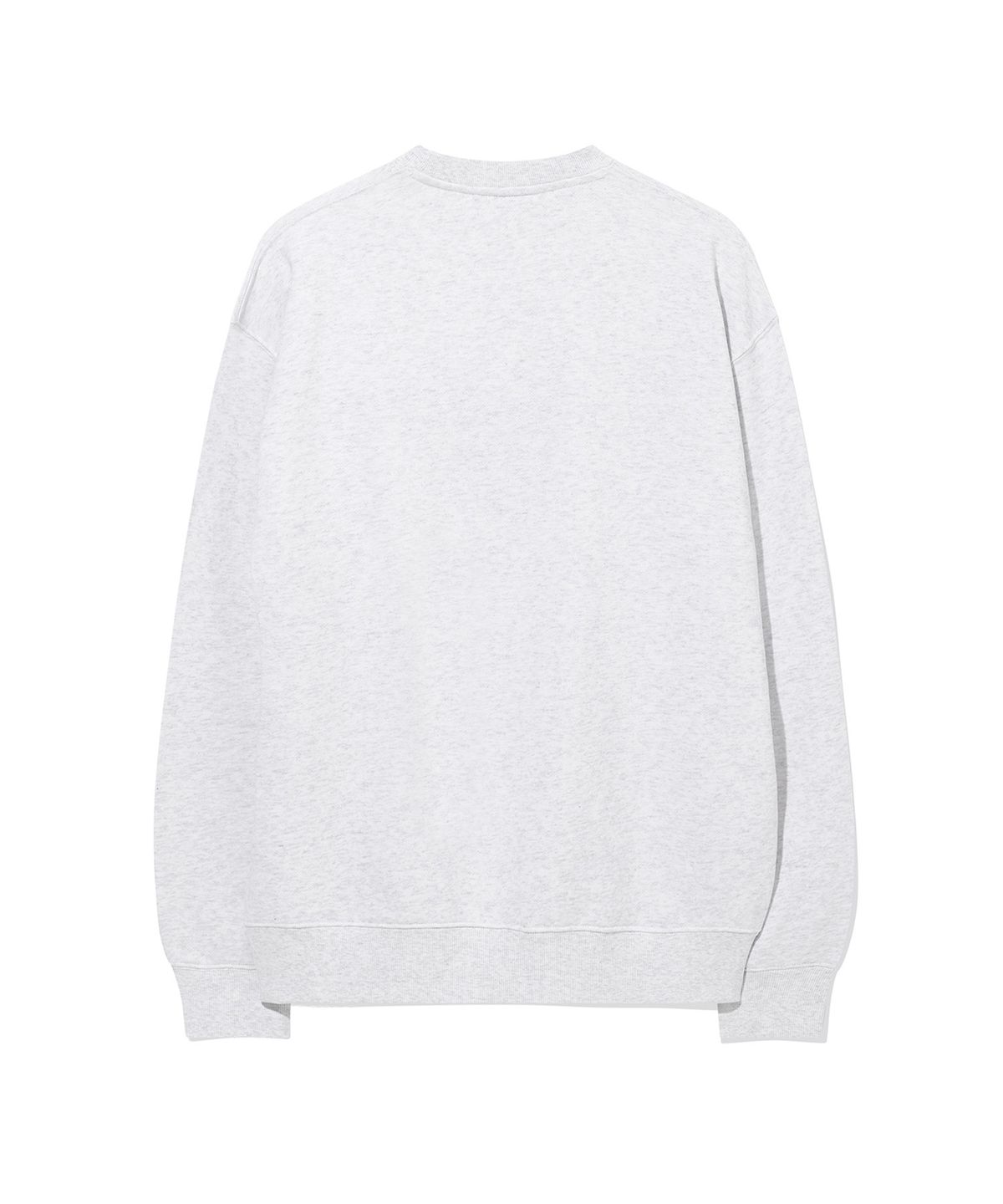 커버낫(COVERNAT) 어센틱 로고 맨투맨 Heather Gray