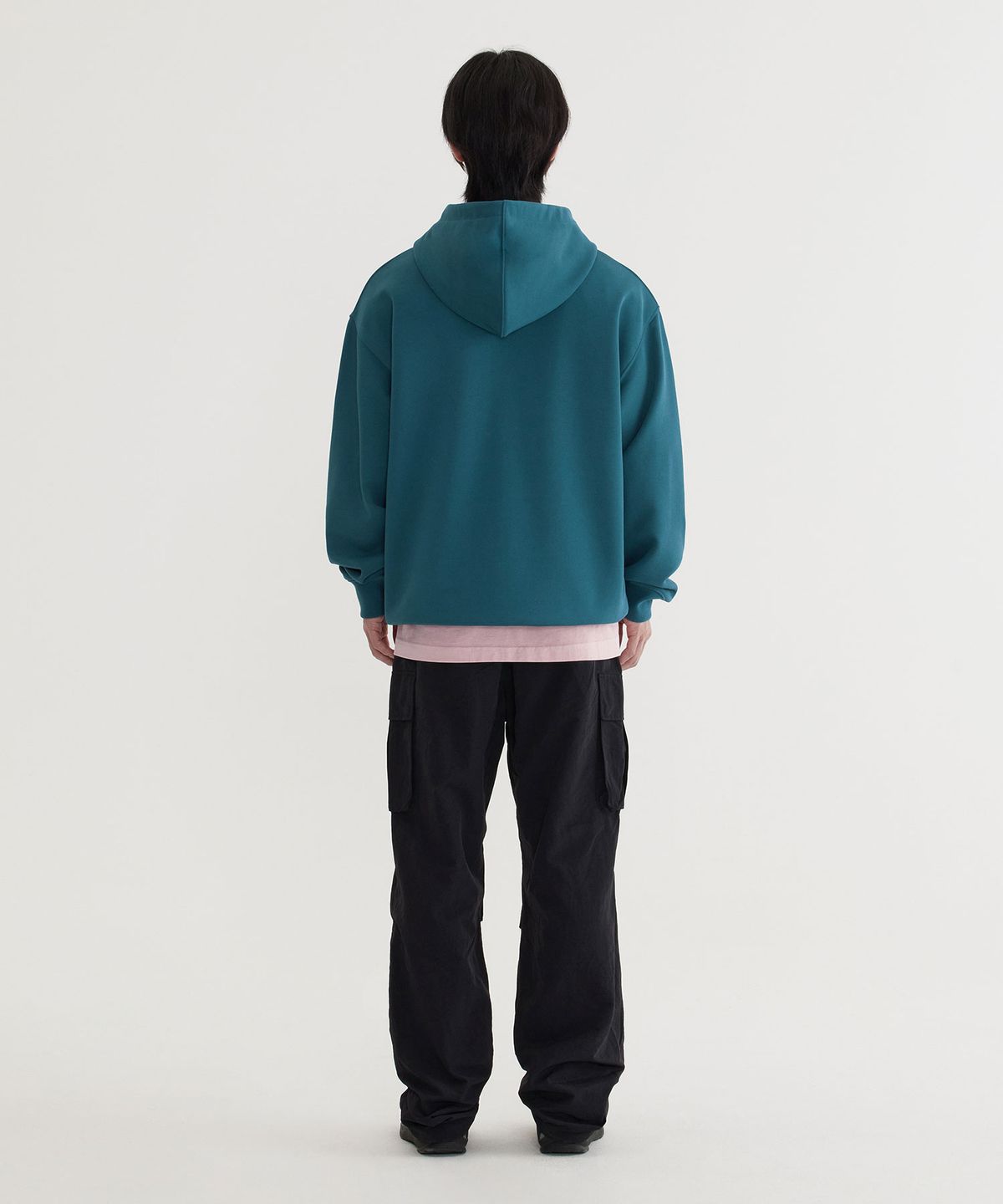 커버낫(COVERNAT) C 로고 후디 Turquoise