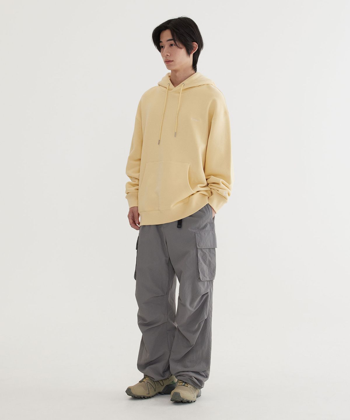커버낫(COVERNAT) 스몰 어센틱 후디 Yellow