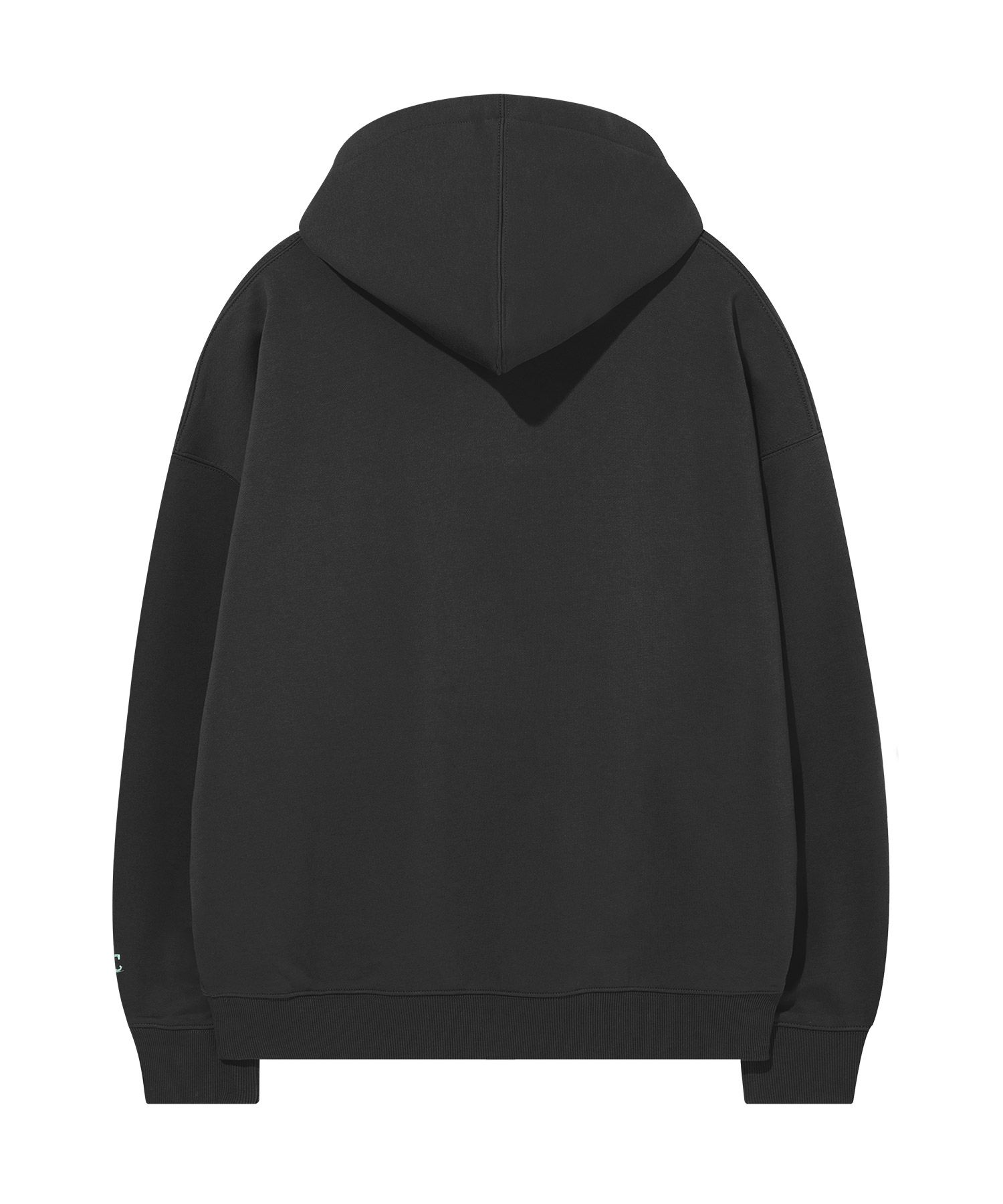 MUSINSA | COVERNAT Authentic Logo Hoodie Charcoal