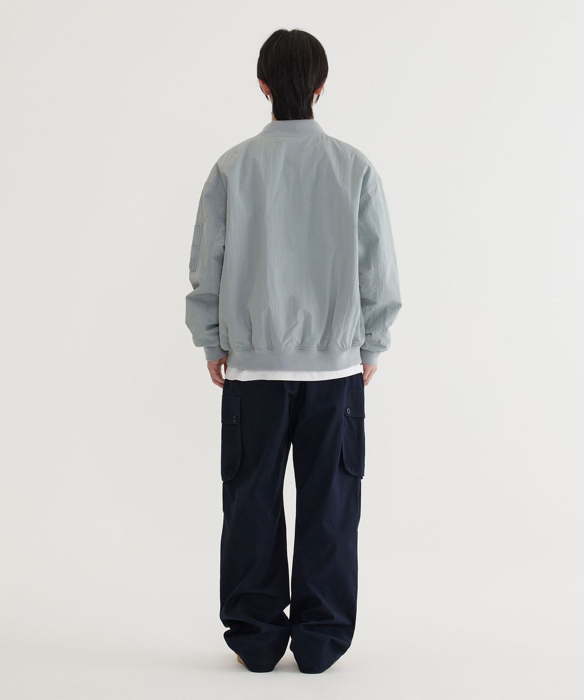 커버낫(COVERNAT) MA-1 자켓 Grayish Blue