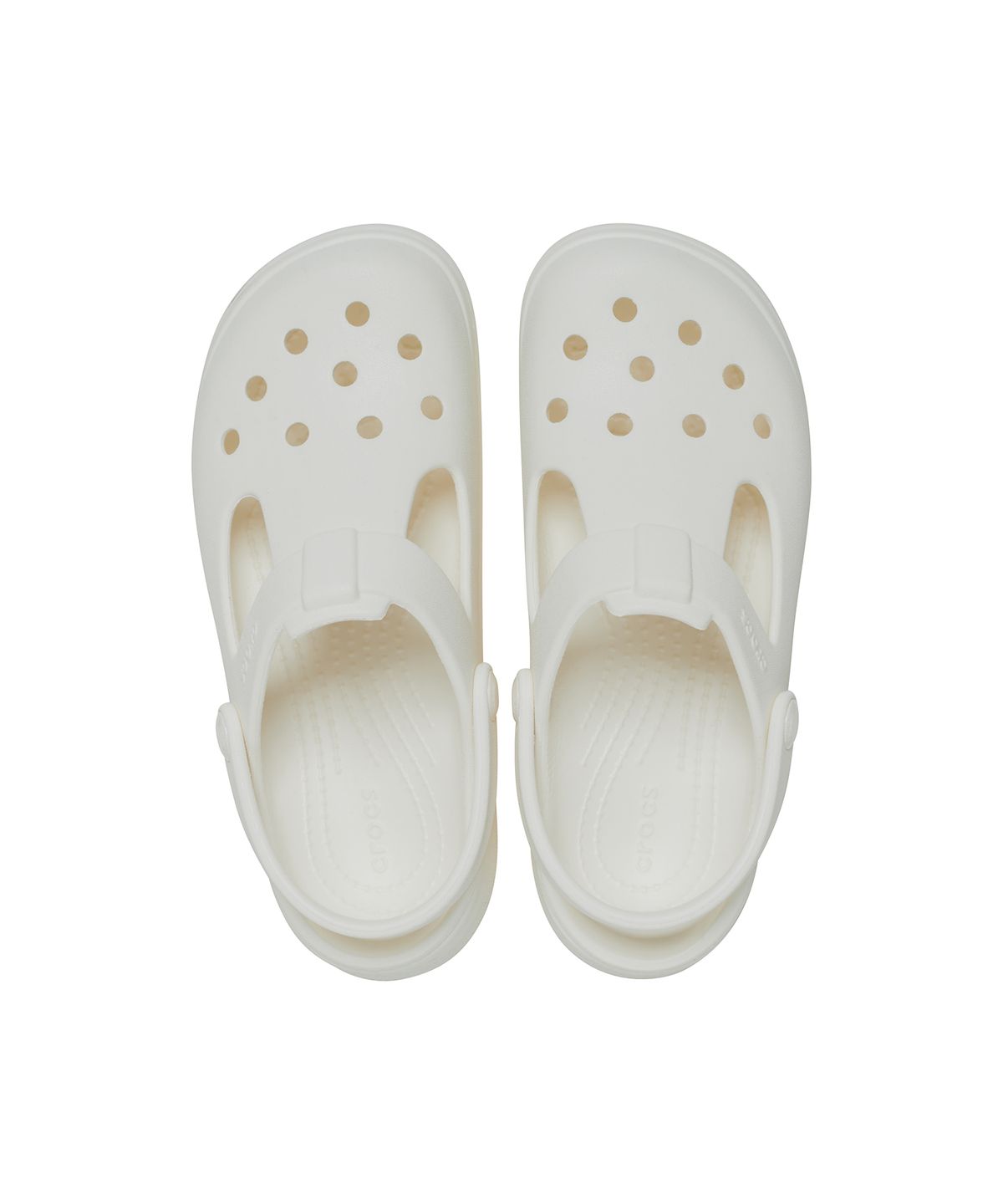 크록스키즈(CROCS KIDS) 클래식 메리제인 클로그 키즈 - 초크 / 210615-0WV