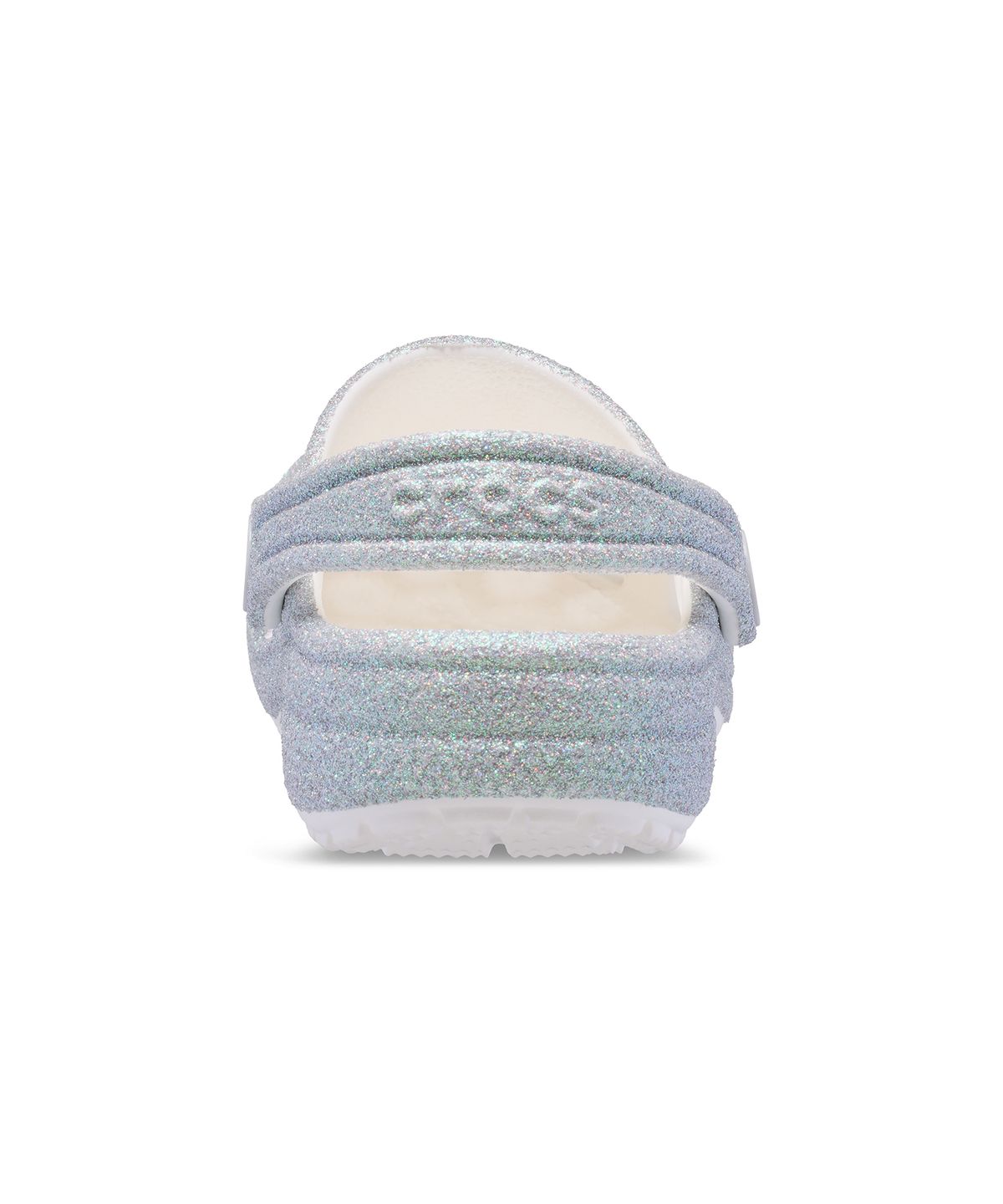 크록스키즈(CROCS KIDS) 클래식 이리데슨트 글리터 클로그 키즈 - 화이트 / 210986-100