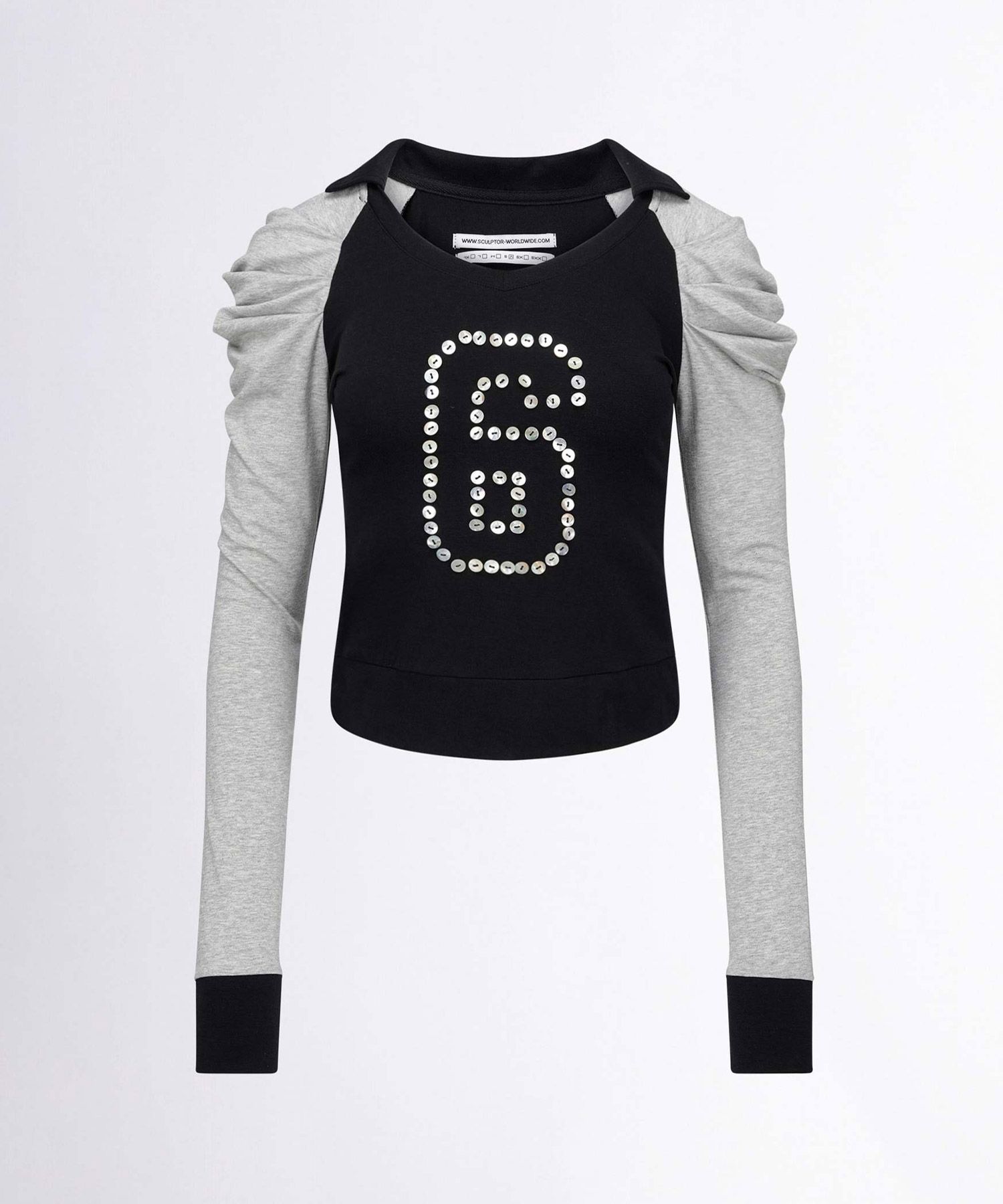 【SCULPTOR】グッドガール 襟付きTシャツ ブラック MUSINSA | SCULPTOR Good Girl Collar Tee Black
