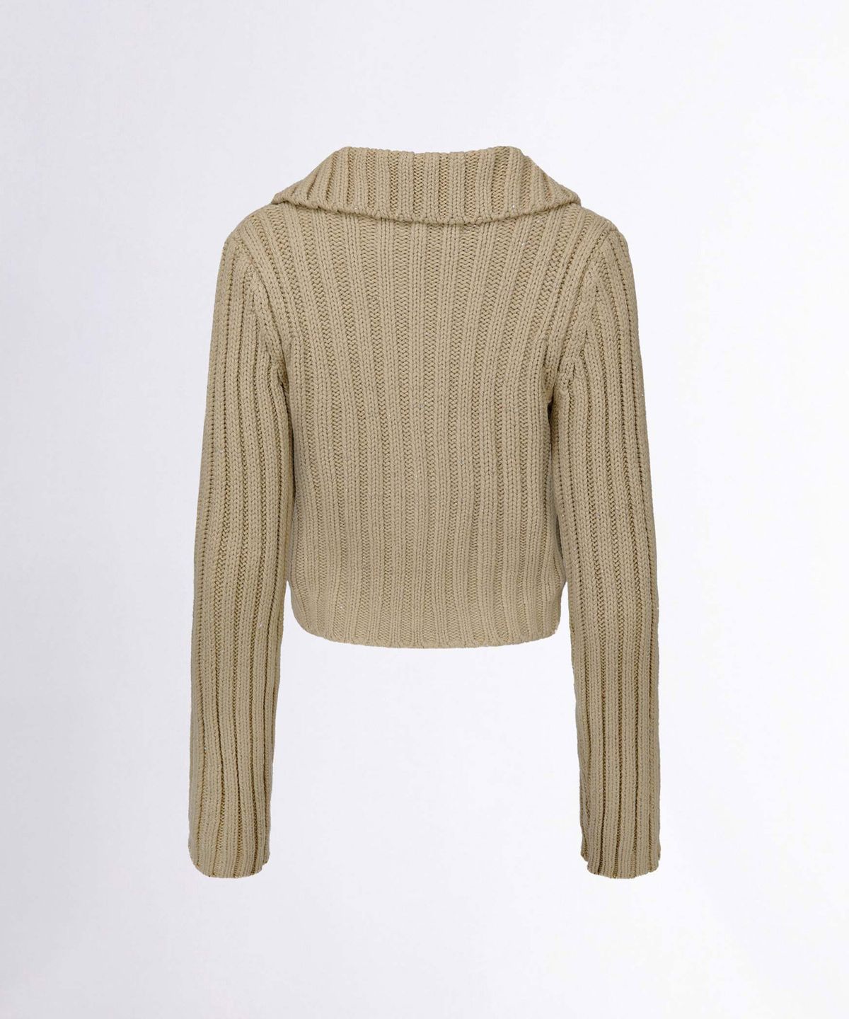스컬프터(SCULPTOR) Two Way Cable Cardigan Natural