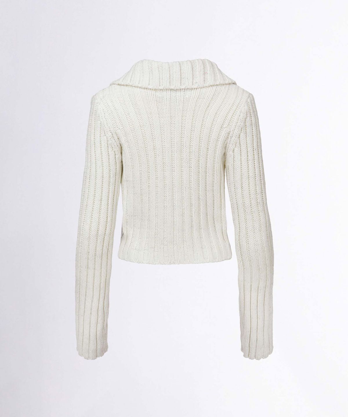 스컬프터(SCULPTOR) Two Way Cable Cardigan Ivory