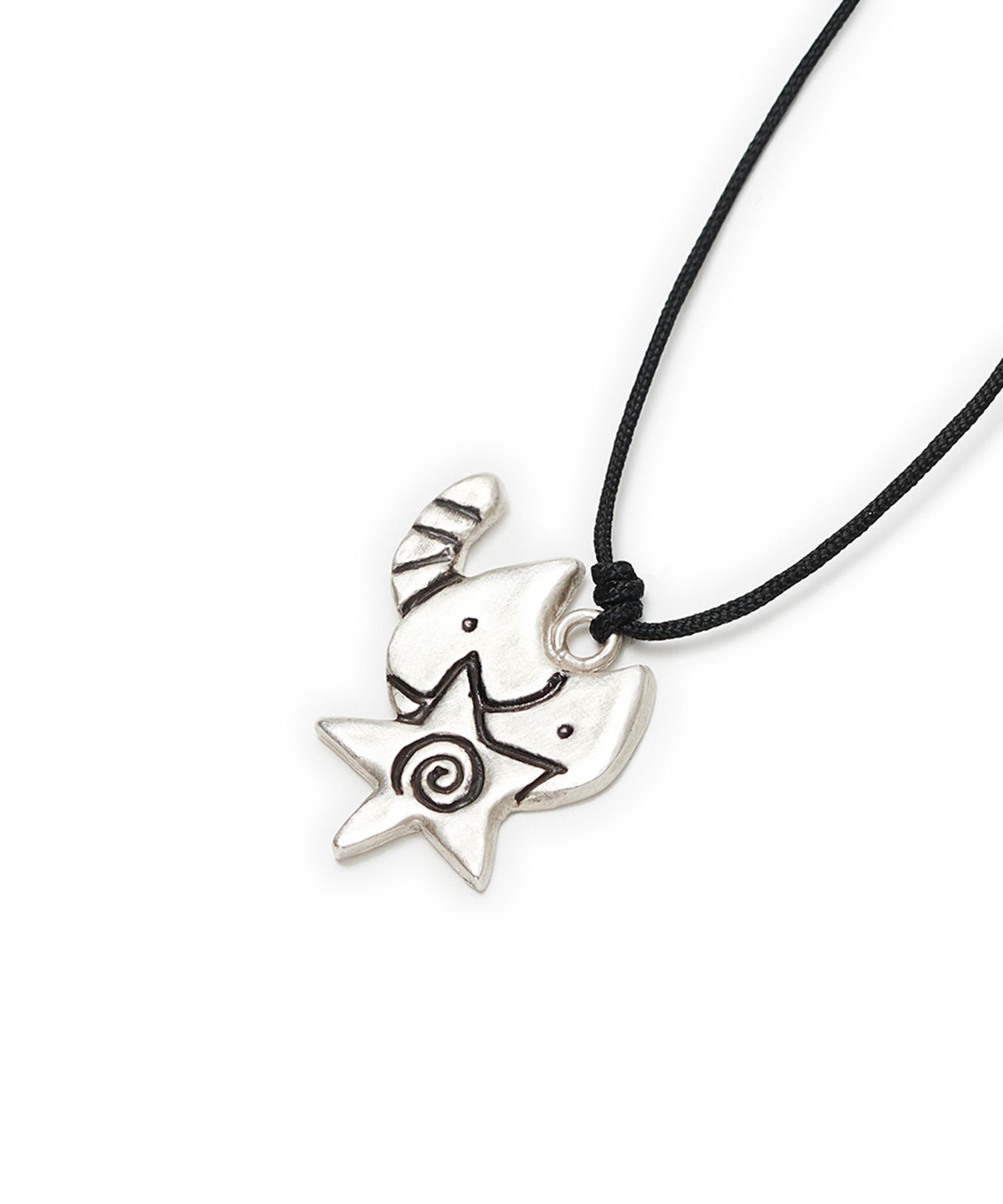 MUSINSA公式 | HUG YOUR SKIN Silver Necklace (Hugging)