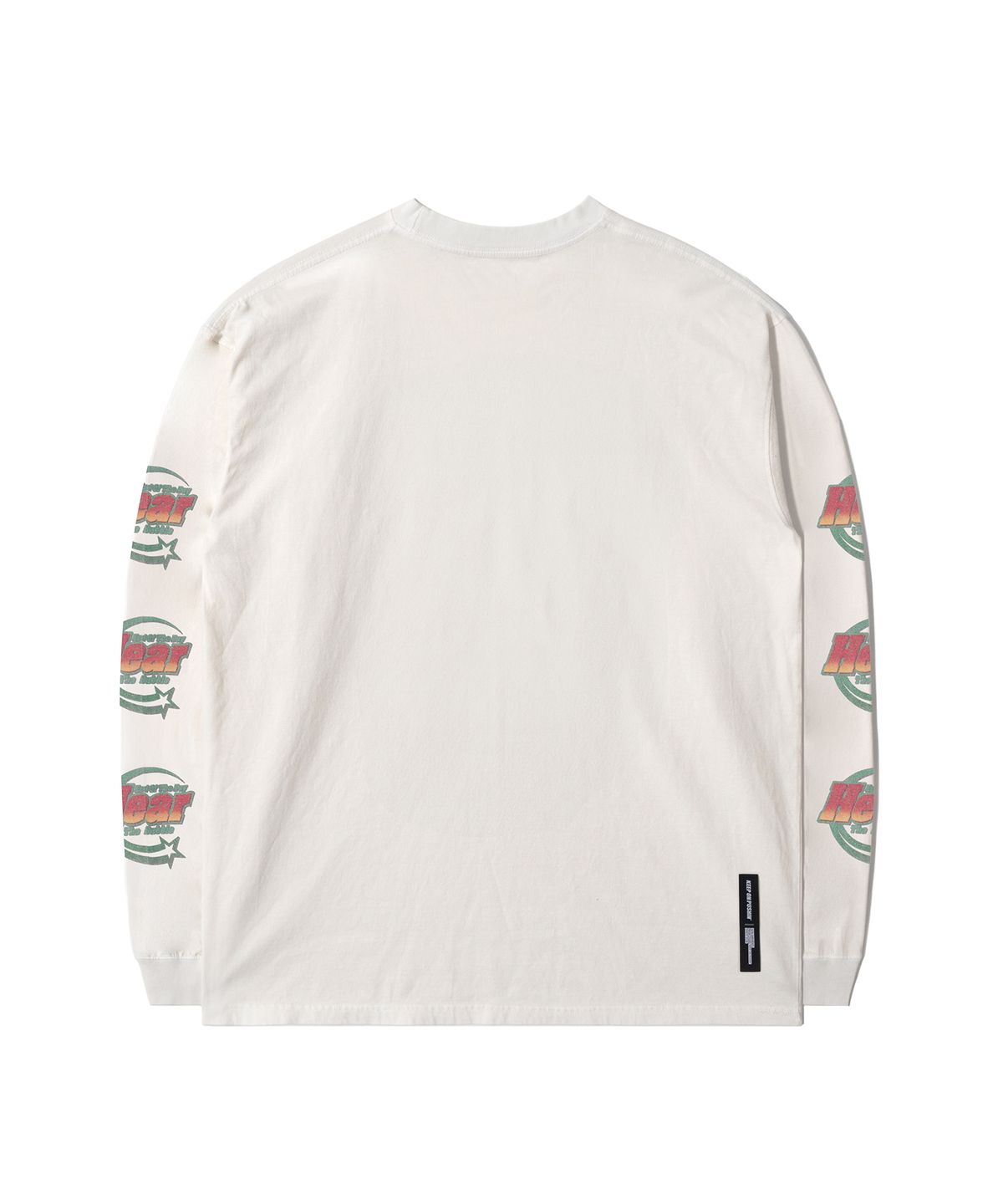큐티에잇 가먼츠(QT8 GARMENTS) RG Hear the Bubble EC Washed Long Sleeve (Ecru)