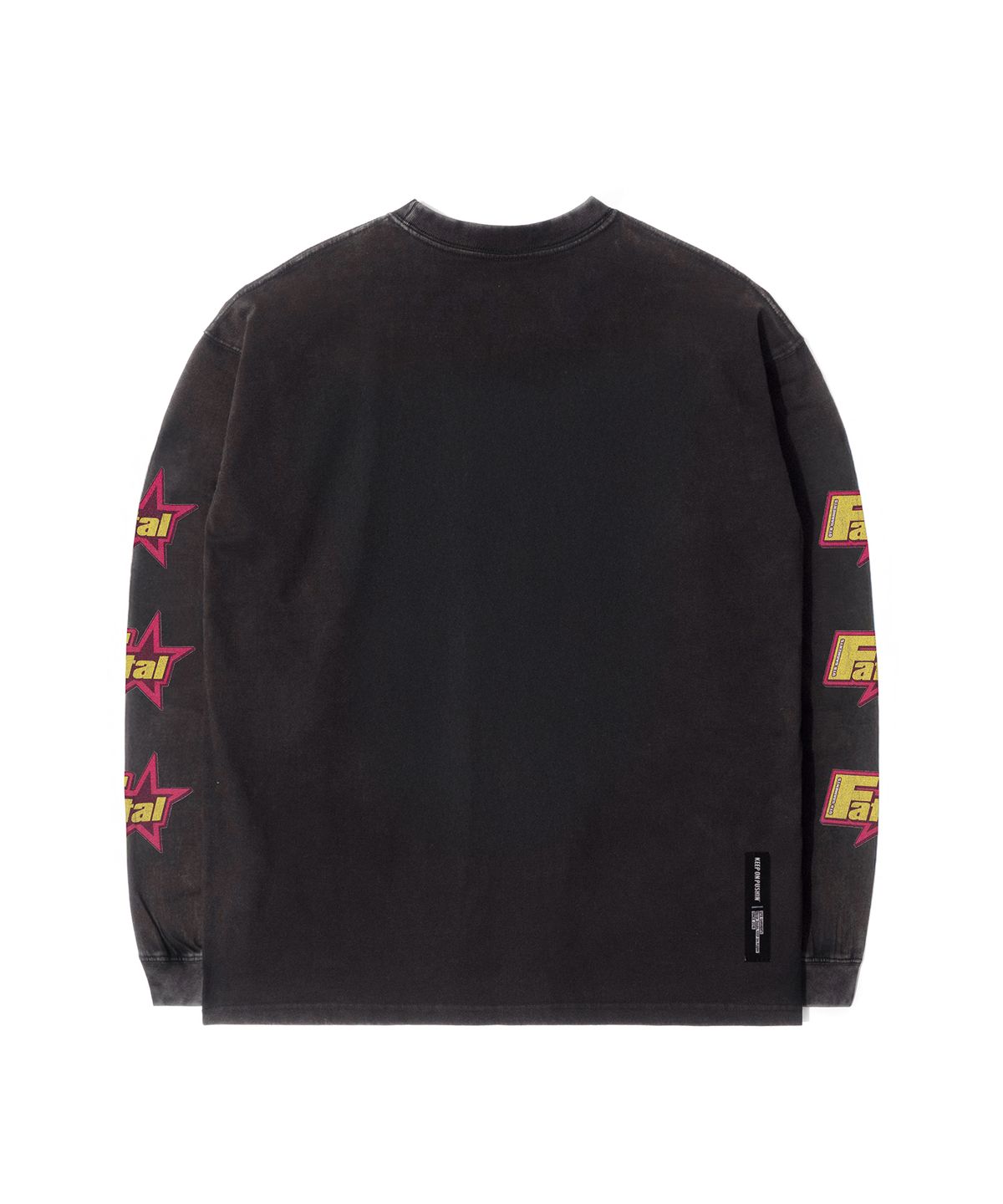 큐티에잇 가먼츠(QT8 GARMENTS) RG Star Sheriff AQ Washed Long Sleeve (Black)