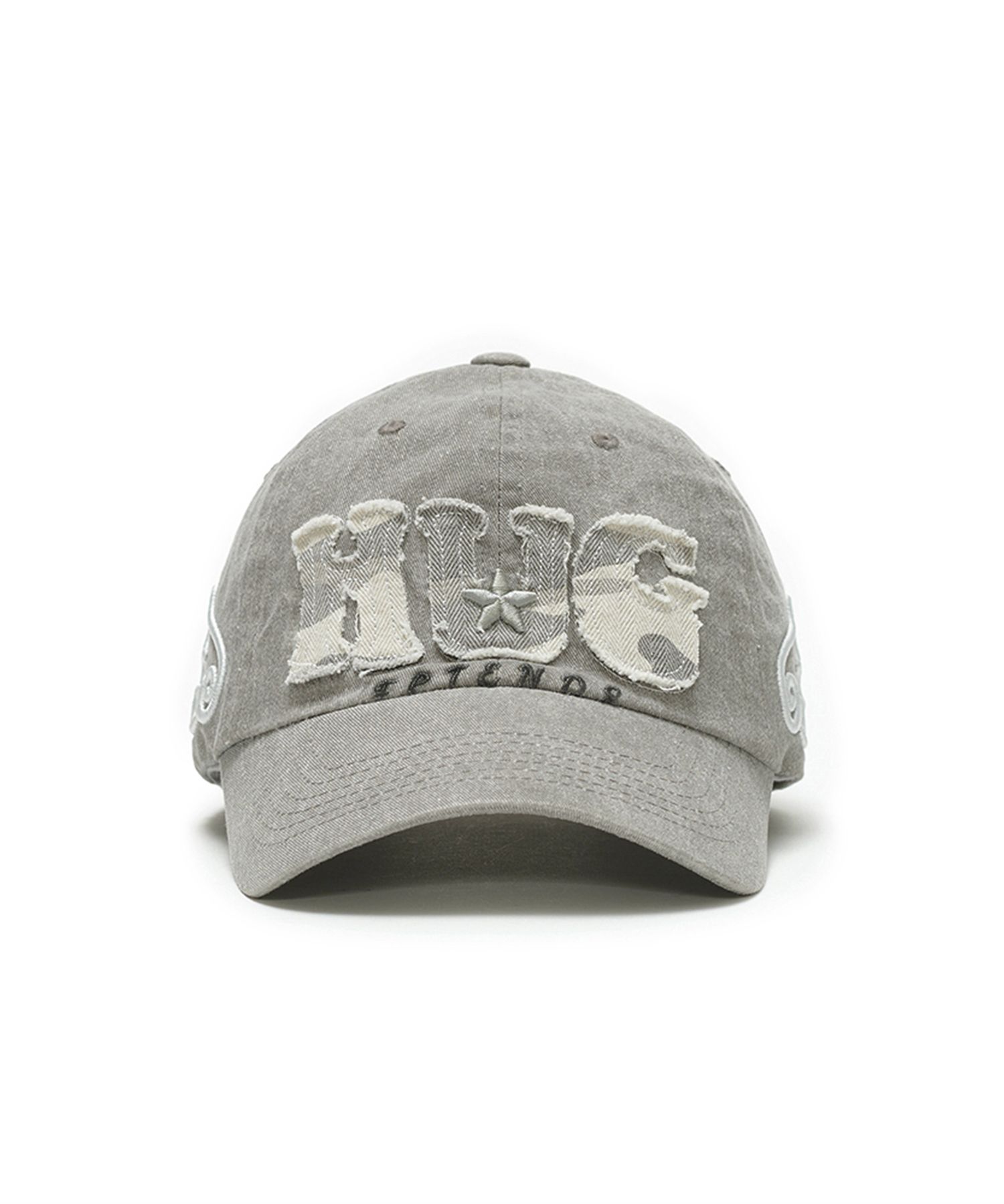 MUSINSA公式 | HUG YOUR SKIN Hug Friends Cap (Camo)