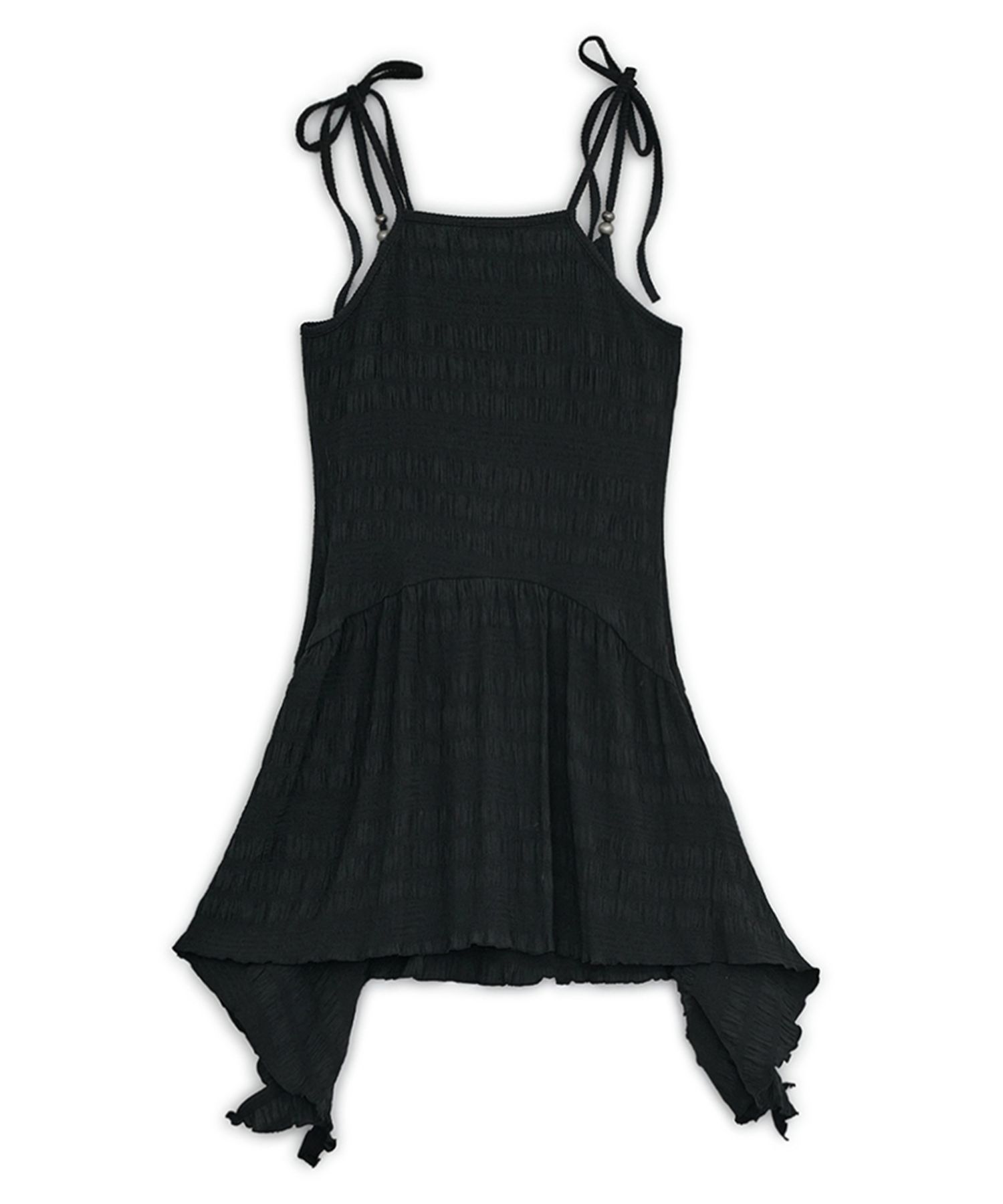 【hug your skin】25ss Flayered v-neck sleeveless MUSINSA | HUG YOUR SKIN Flared V-Neck Sleeveless (Black)