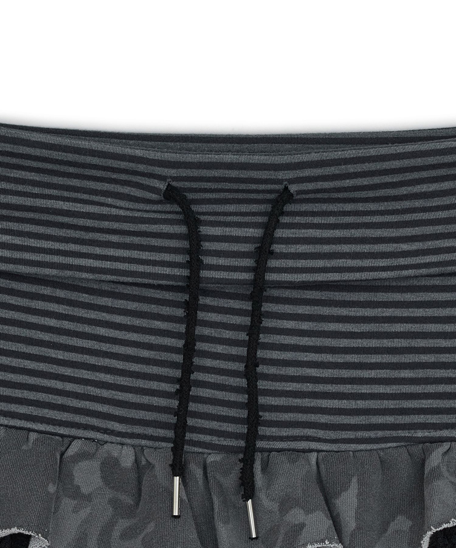 MUSINSA | HUG YOUR SKIN Cancan Layered Skirt (Charcoal)