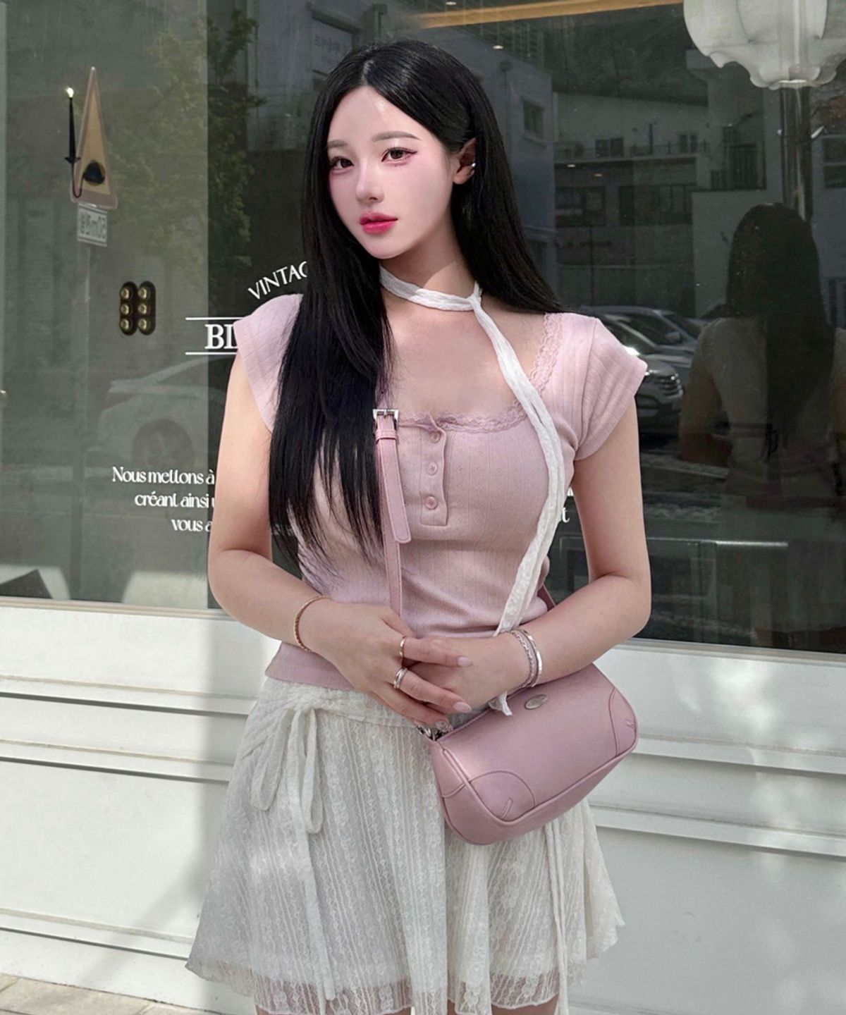 마틴콕스(MATINCOX) Clea CrossBag - softpink
