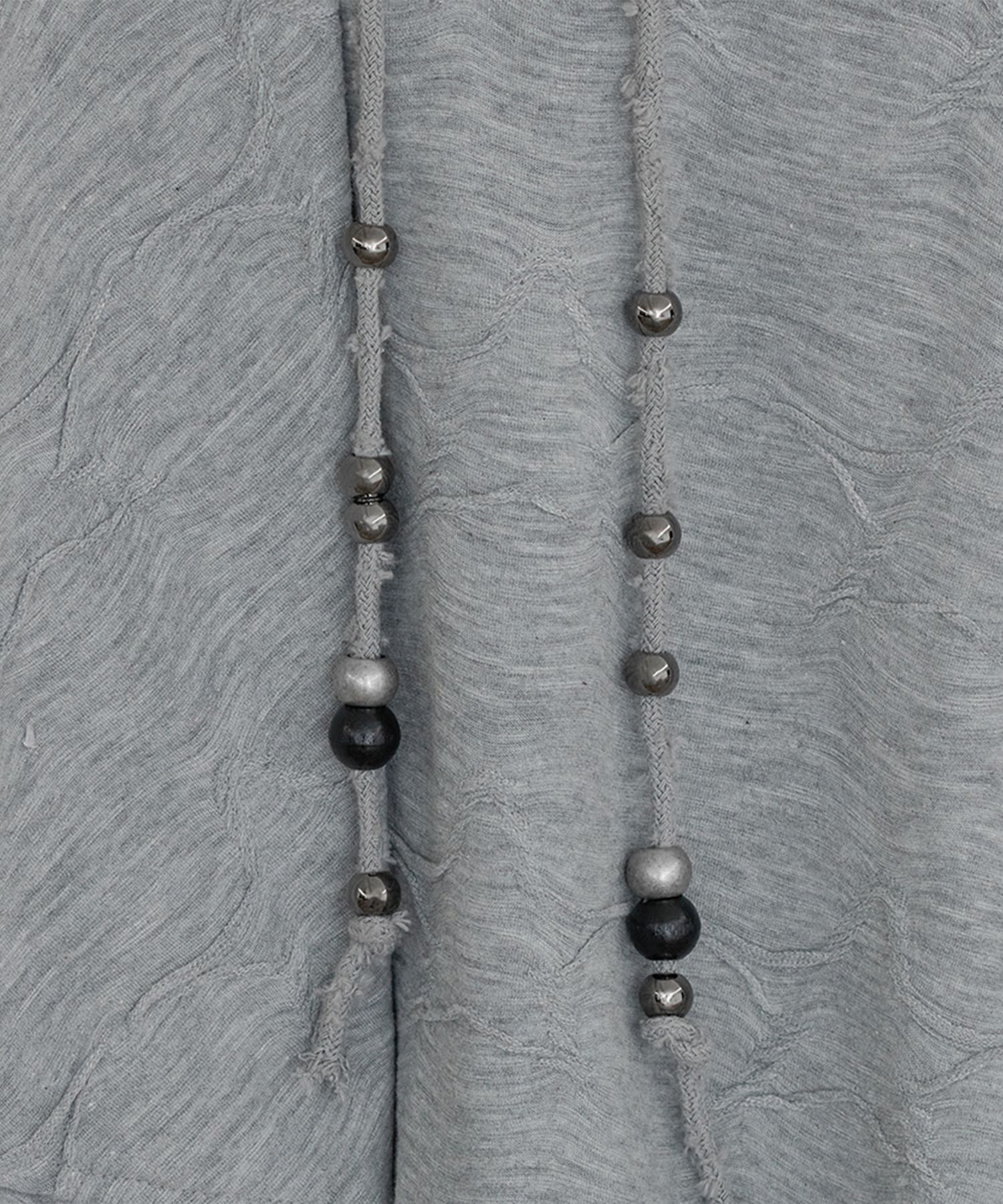 MUSINSA | HUG YOUR SKIN Star Flared Midi Skirt (Grey)