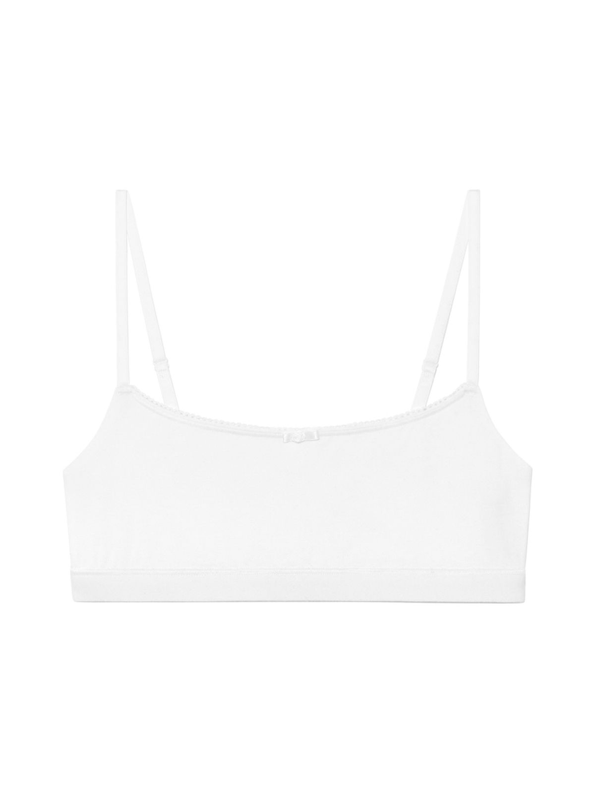 글로니(GLOWNY) MELLOW SCOOP BRA (WHITE)