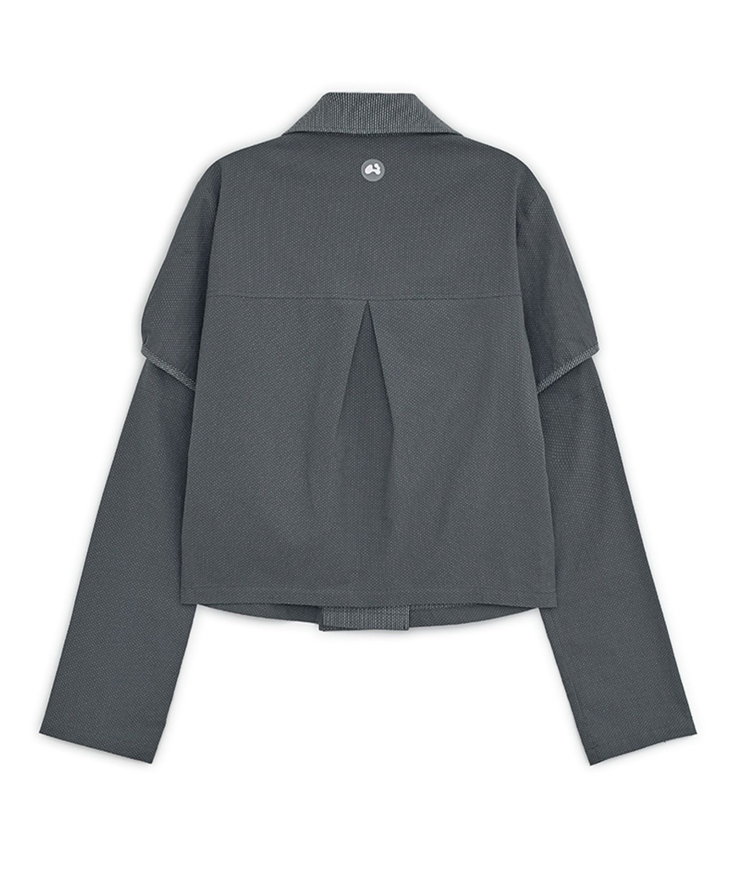 MUSINSA公式 | HUG YOUR SKIN ディタッチャブルラウンドジャケット