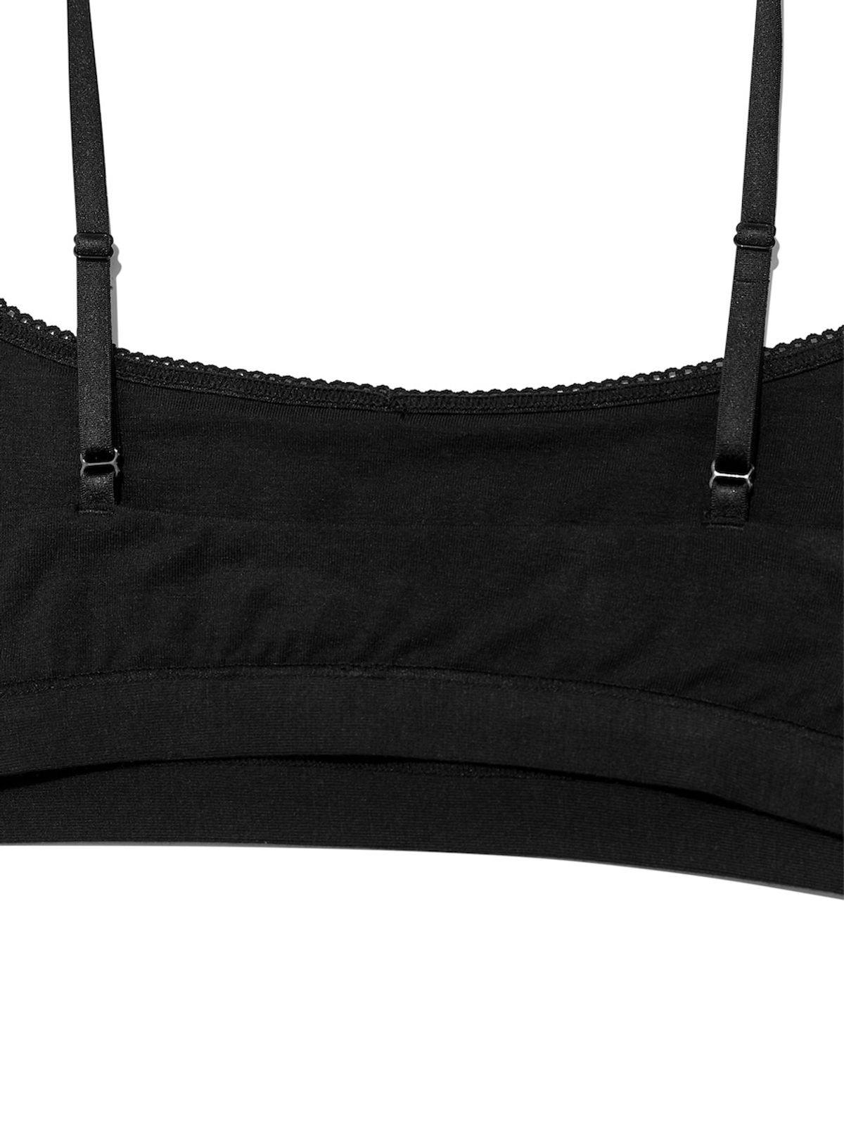 글로니(GLOWNY) MELLOW SCOOP BRA (BLACK)