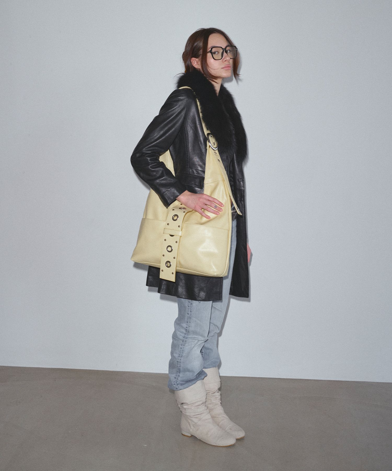 ■Hieta■ Masha Lemon Yellow bag MUSINSA | HIETA Masha / Lemon Yellow