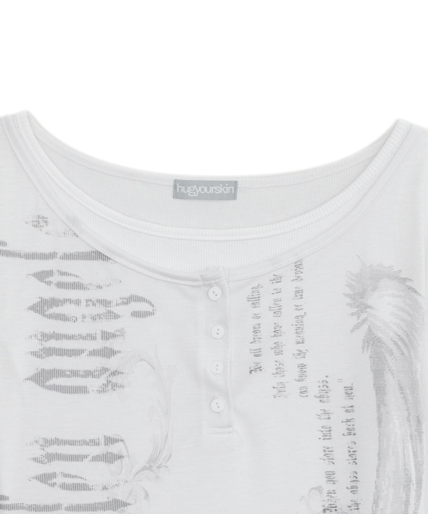 hug your skin☆Fallen angel layered top MUSINSA | HUG YOUR SKIN Fallen Angel Layered Top (White)
