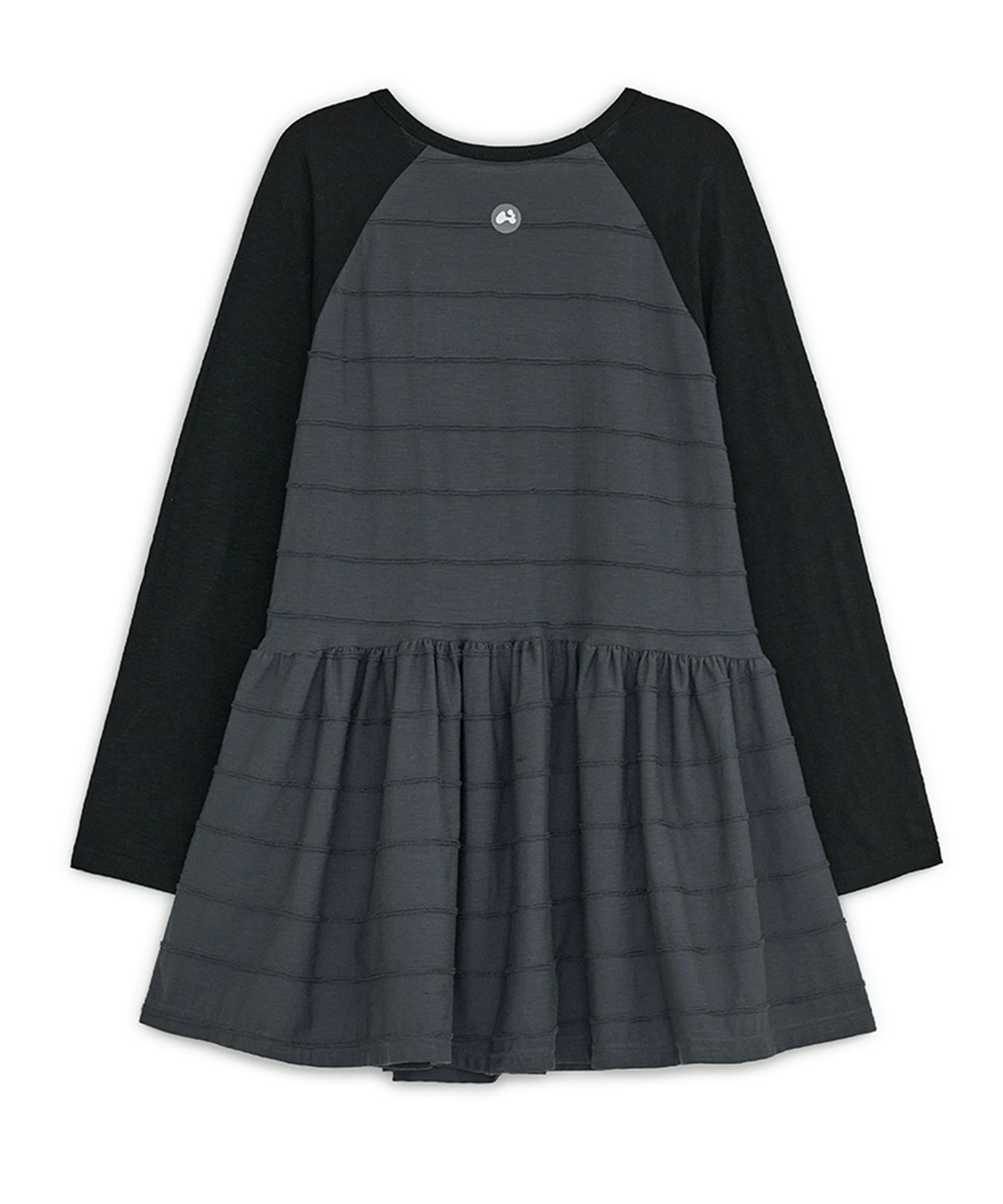 【hug your skin】25ss Angel patched raglan dress MUSINSA | HUG YOUR SKIN Angel Patch Raglan Dress (Black