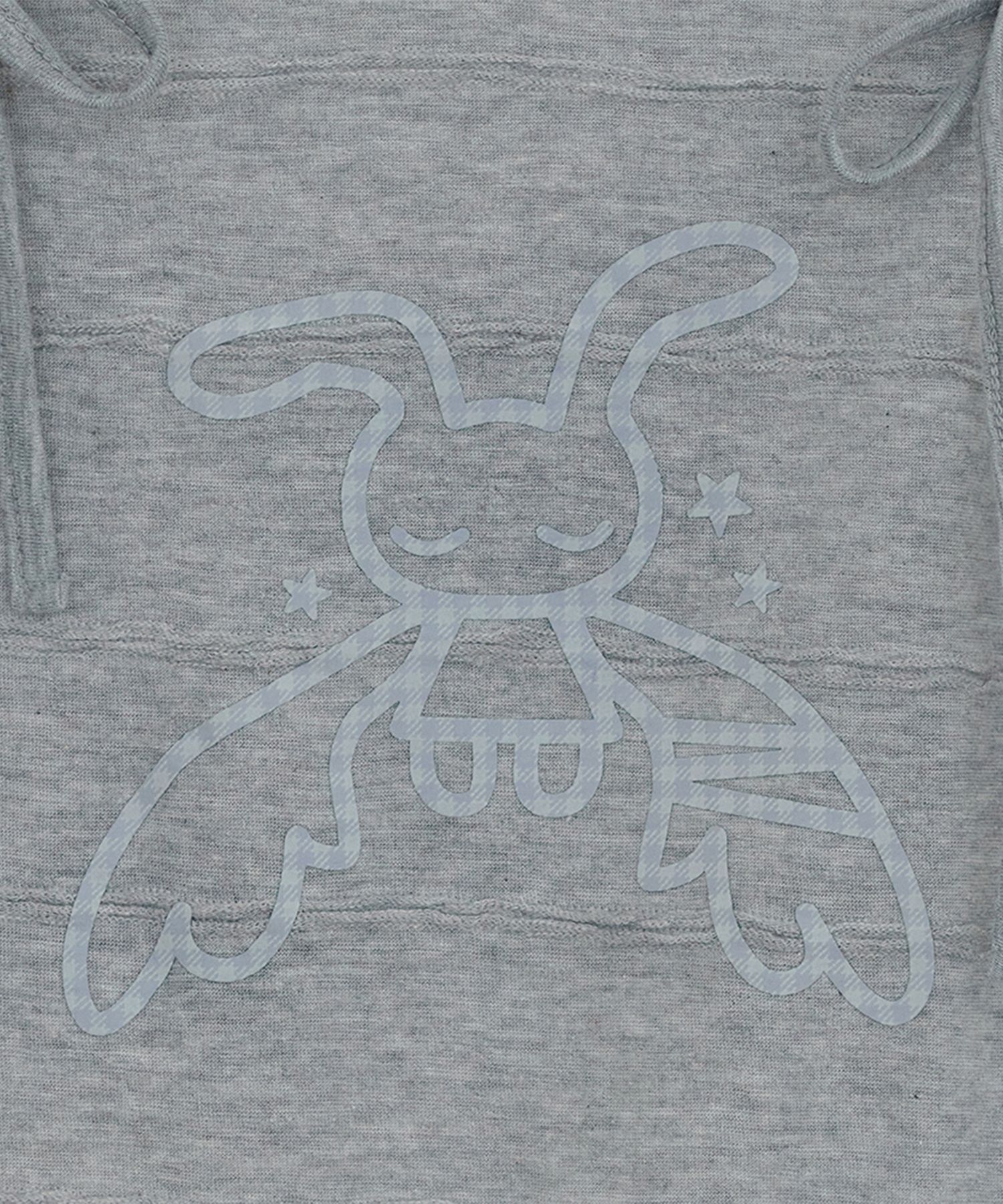 MUSINSA | HUG YOUR SKIN Angel Patch Raglan Dress (Grey)