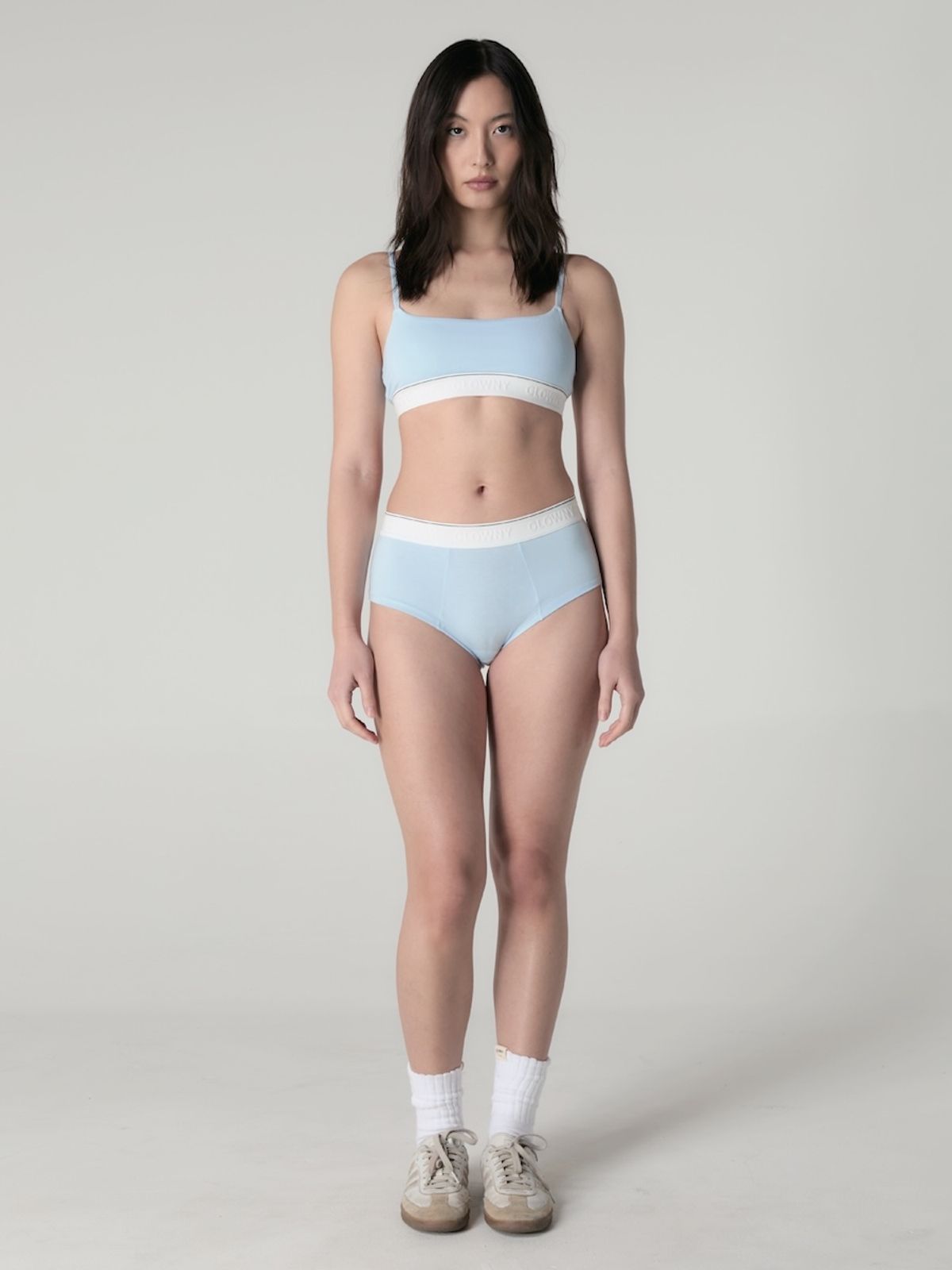 글로니(GLOWNY) MELLOW HIPSTER BRIEF (BABY BLUE)