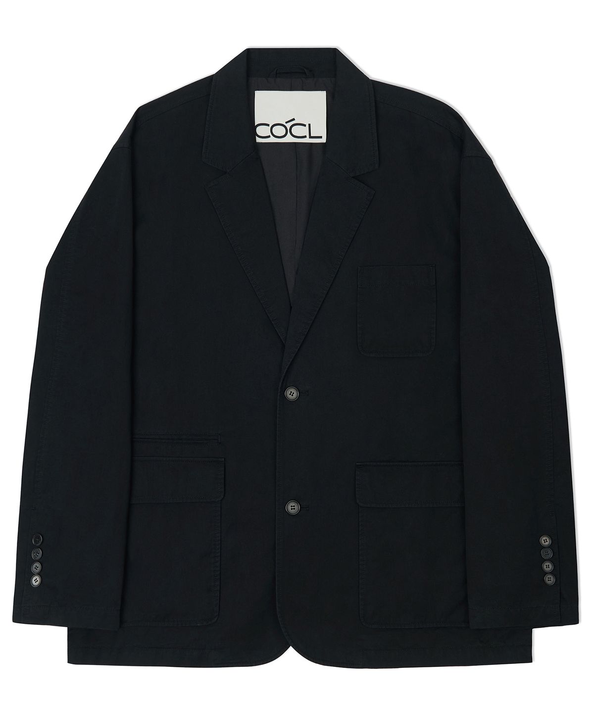 커스텀어클락(COSTUME O’CLOCK) 코튼 루즈핏 워시드 블레이저 베이지 COOSJK039BEIGE