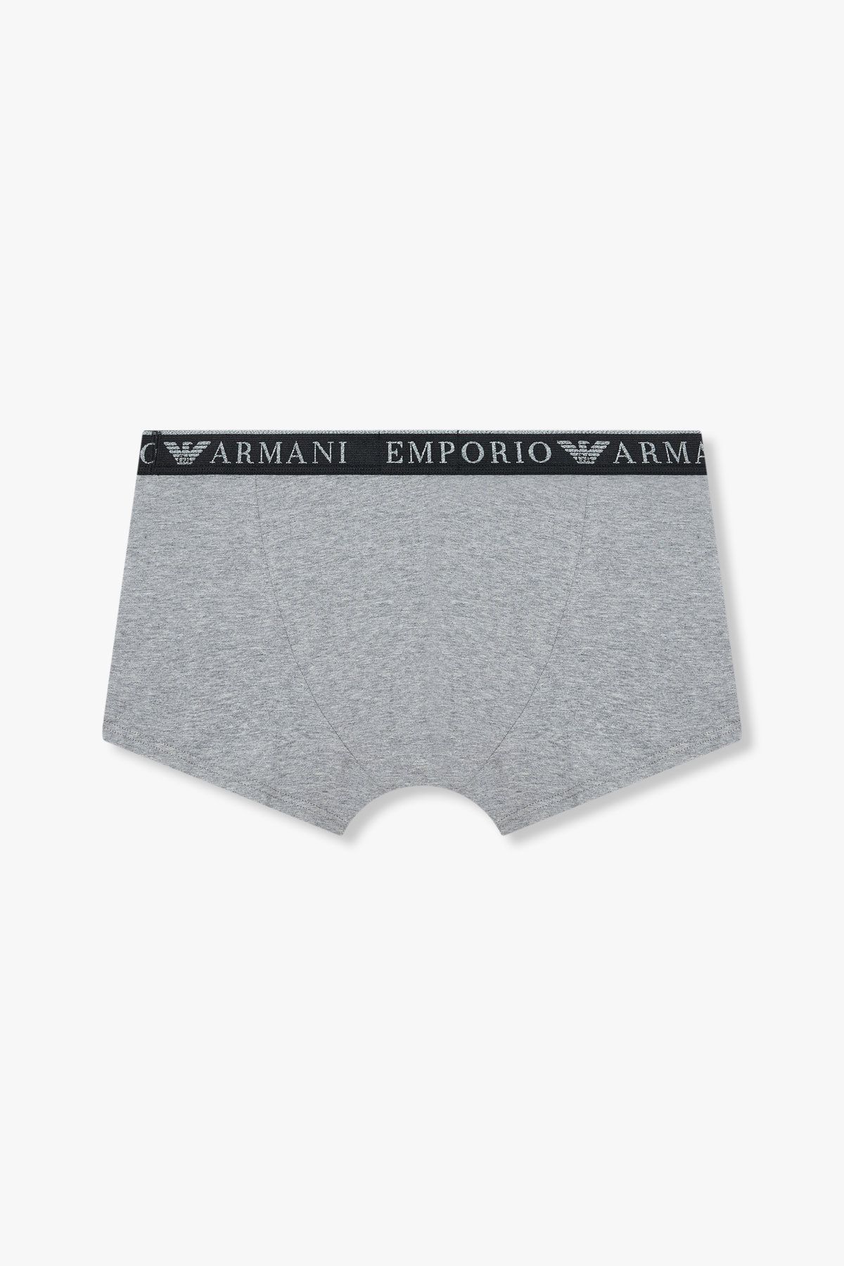 엠포리오 아르마니 언더웨어(EMPORIO ARMANI UNDERWEAR) 남성 부클레 로고 밴딩 드로즈_멜란지 그레이 0815112021