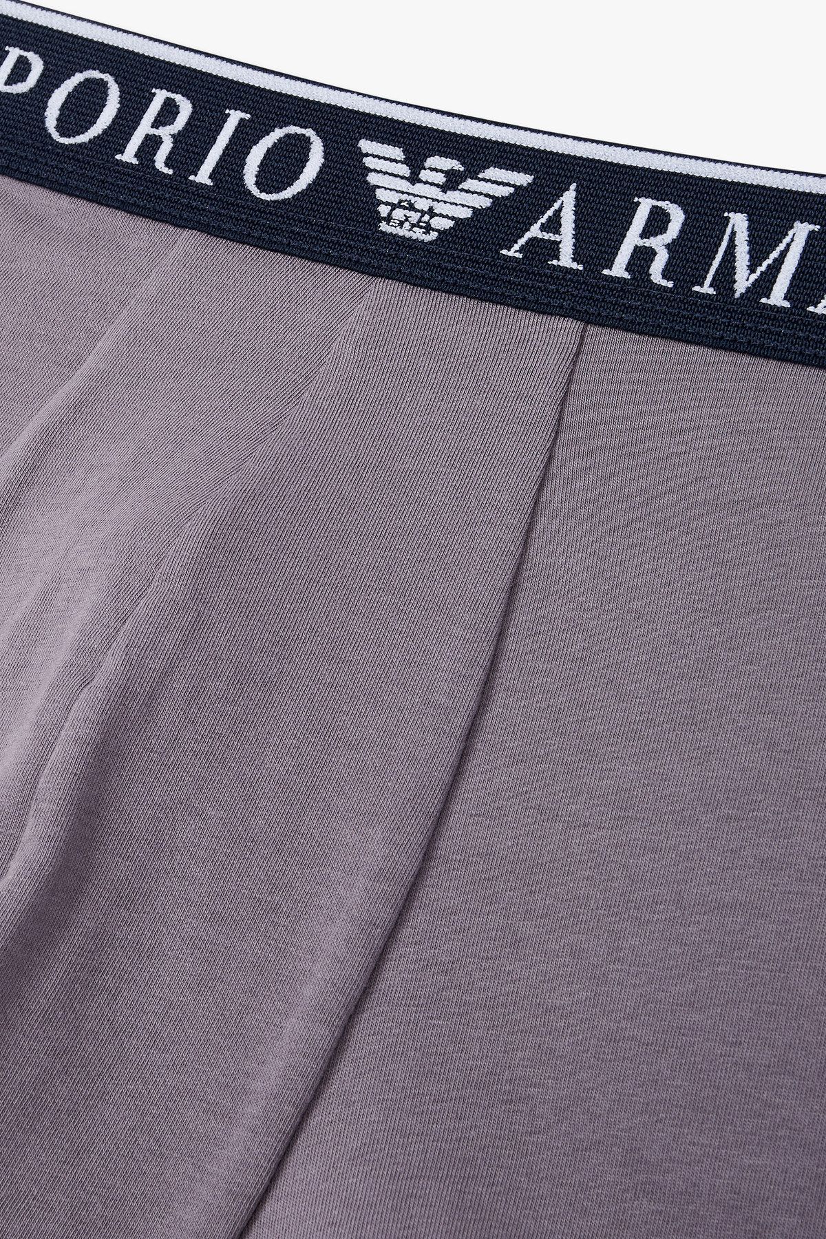 엠포리오 아르마니 언더웨어(EMPORIO ARMANI UNDERWEAR) 남성 부클레 로고 밴딩 드로즈 2PACK_멀티 08M5161001