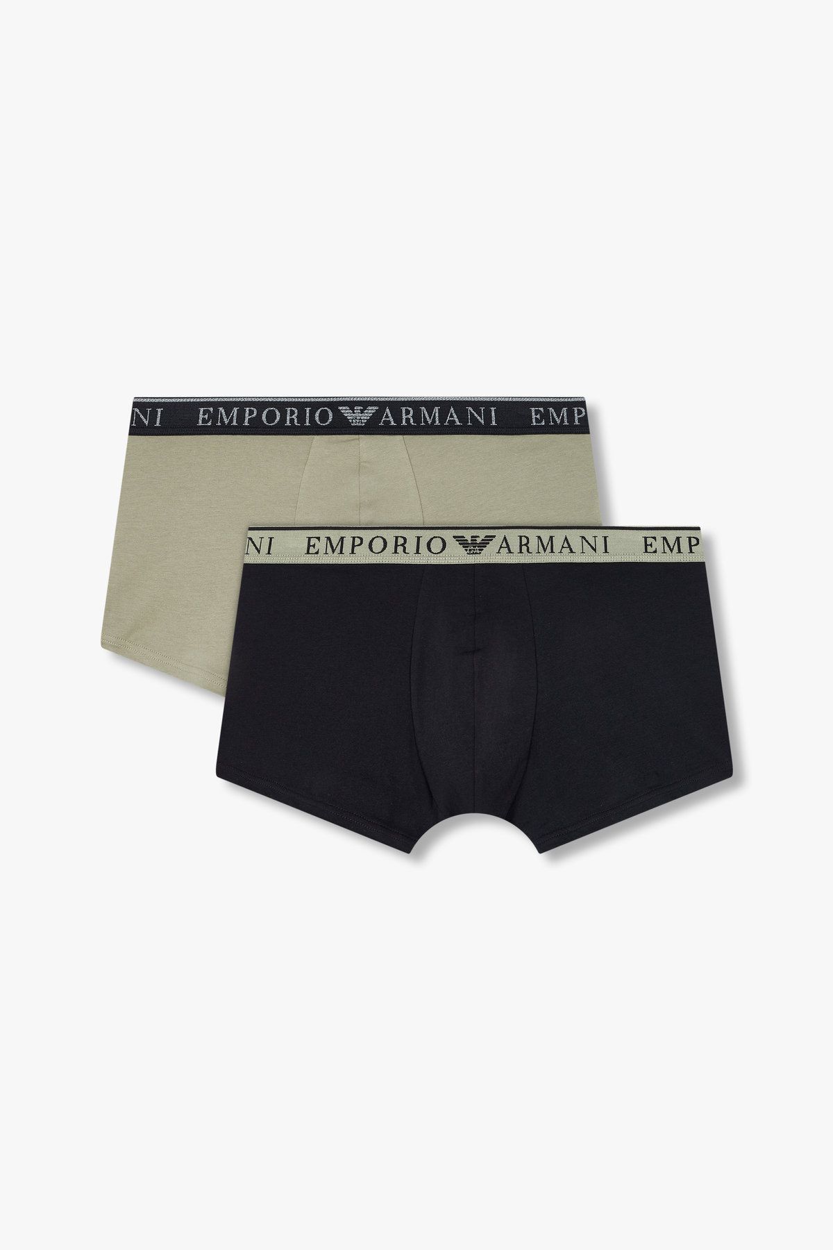 엠포리오 아르마니 언더웨어(EMPORIO ARMANI UNDERWEAR) 남성 부클레 로고 밴딩 드로즈 2PACK_멀티 08M5161002