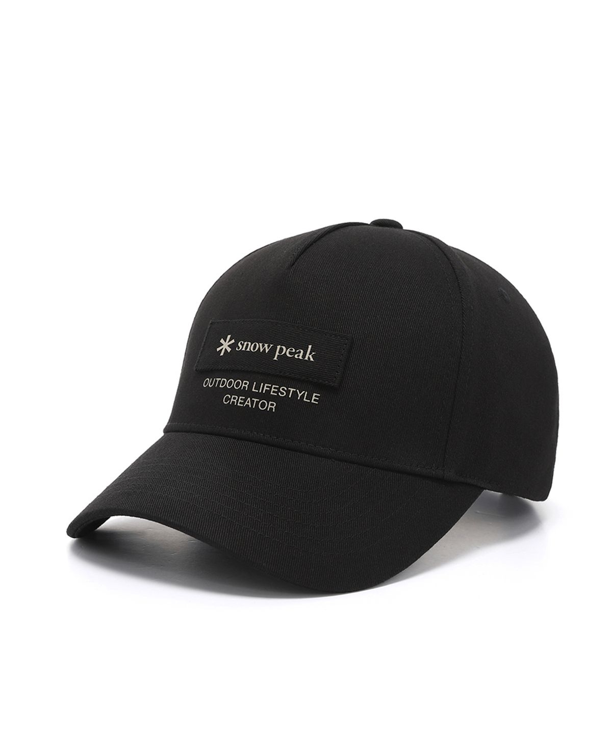 스노우피크 어패럴(SNOWPEAK APPAREL) 클랜드 베이스볼캡 (S25SUFBC32) Black
