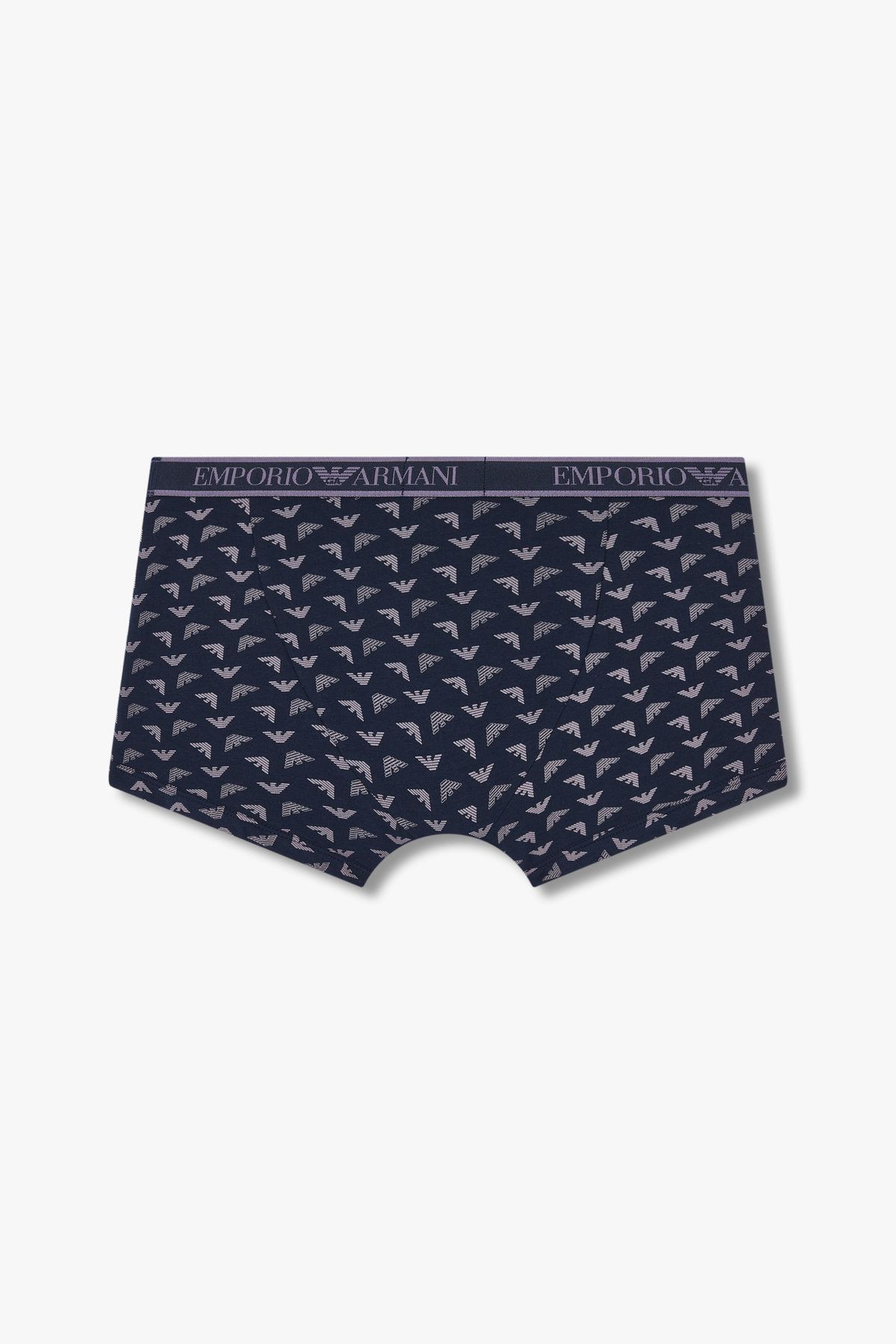 엠포리오 아르마니 언더웨어(EMPORIO ARMANI UNDERWEAR) 남성 이글 패턴 코튼 롱 드로즈_블루 0815112082