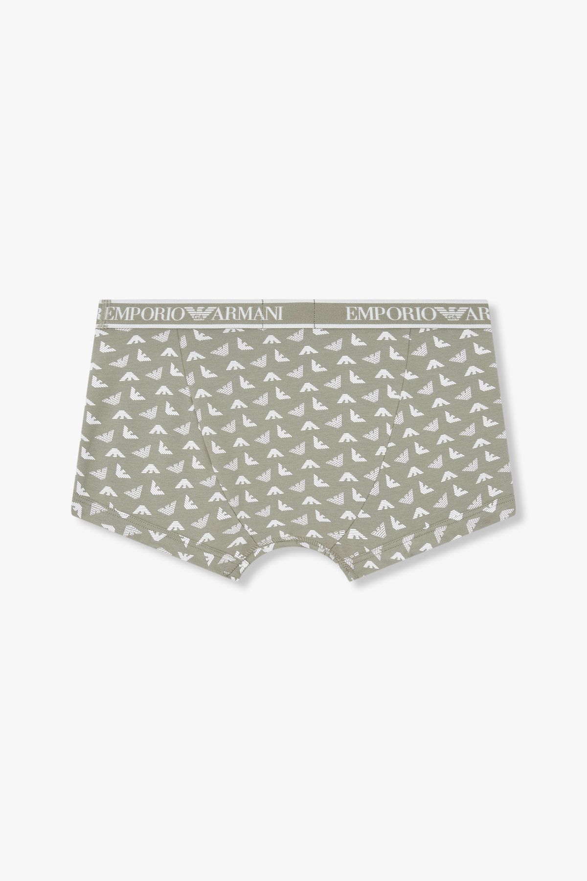엠포리오 아르마니 언더웨어(EMPORIO ARMANI UNDERWEAR) 남성 이글 패턴 코튼 드로즈_올리브 0815112316