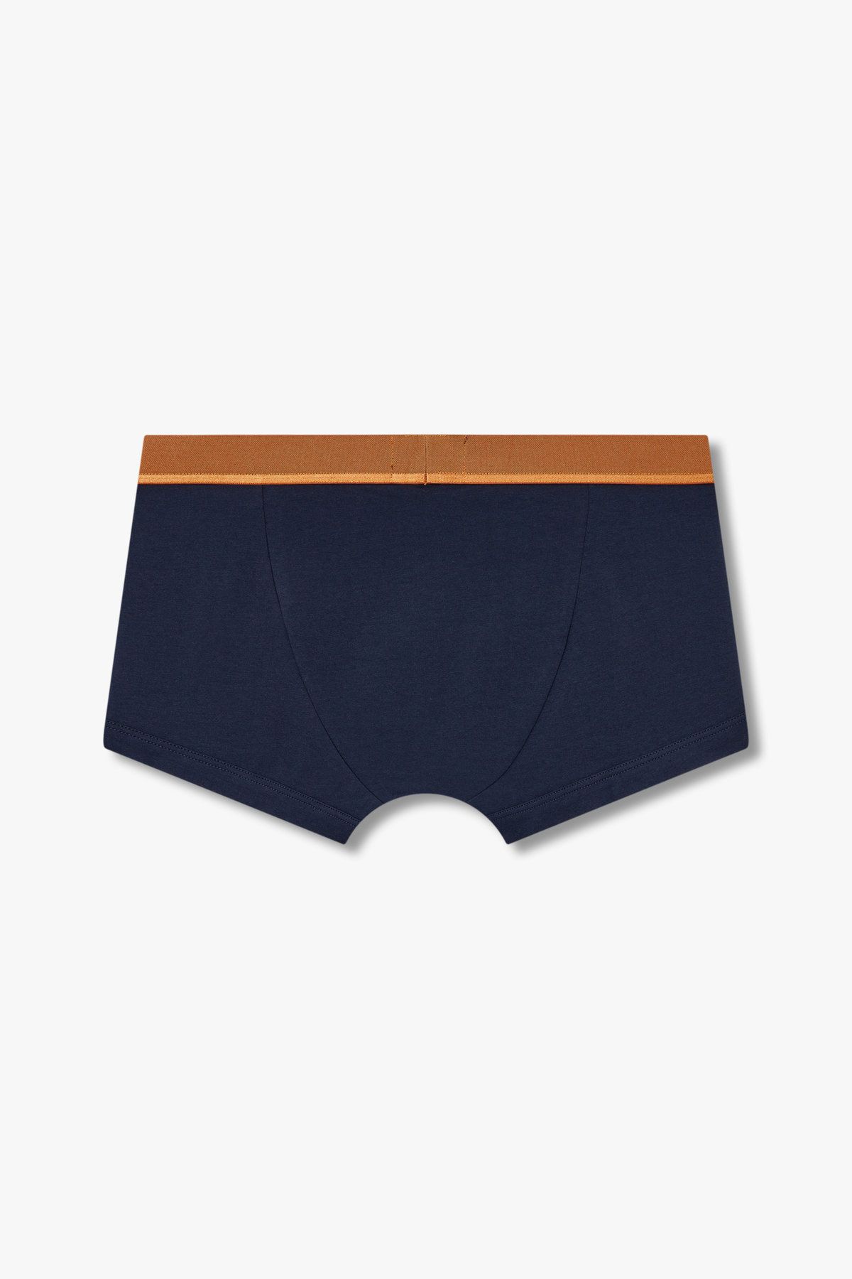 엠포리오 아르마니 언더웨어(EMPORIO ARMANI UNDERWEAR) 남성 골든 로고 밴딩 코튼 드로즈_블루 0815112320