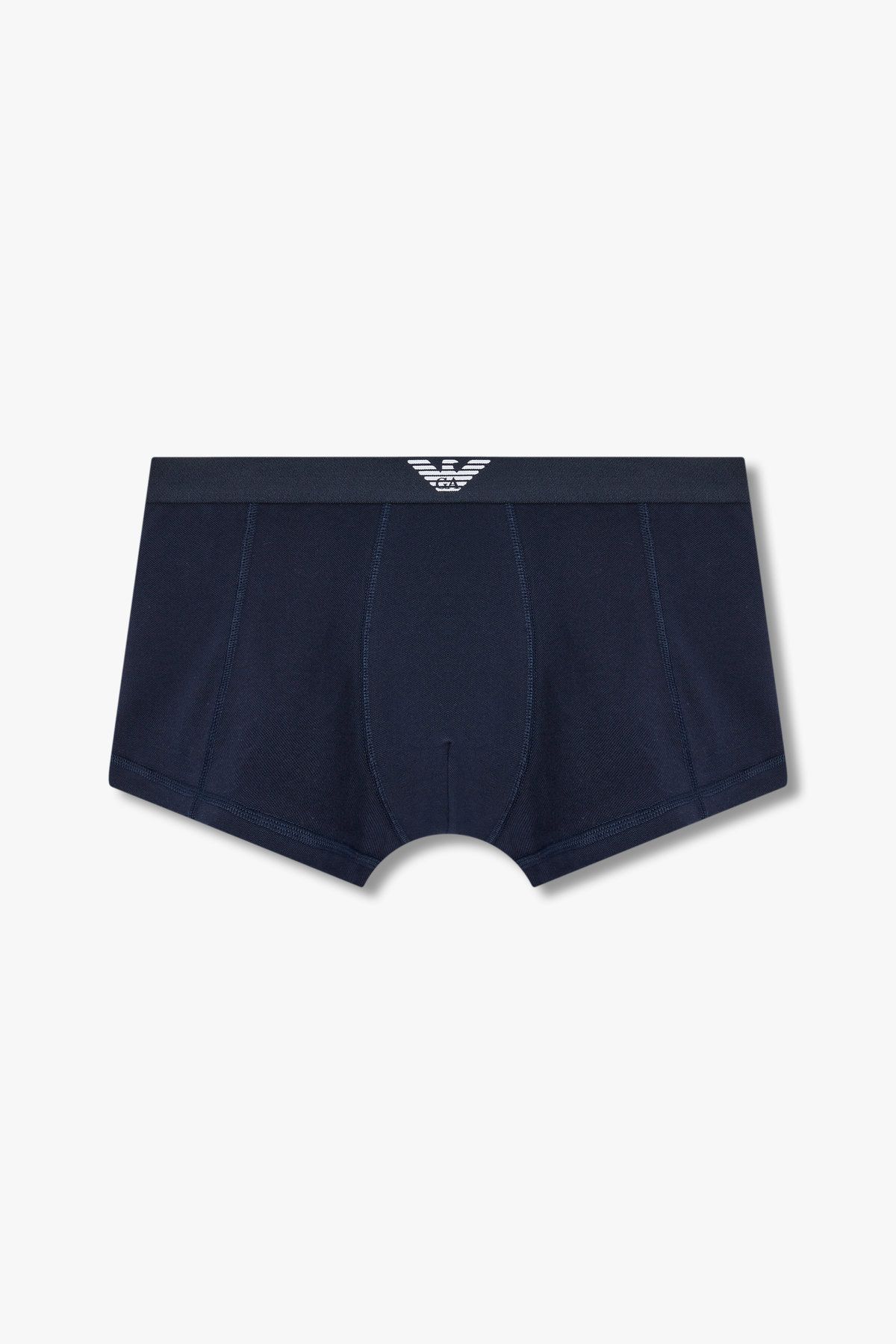 엠포리오 아르마니 언더웨어(EMPORIO ARMANI UNDERWEAR) 남성 이글 로고 밴딩 피케 드로즈_블루 0815112032