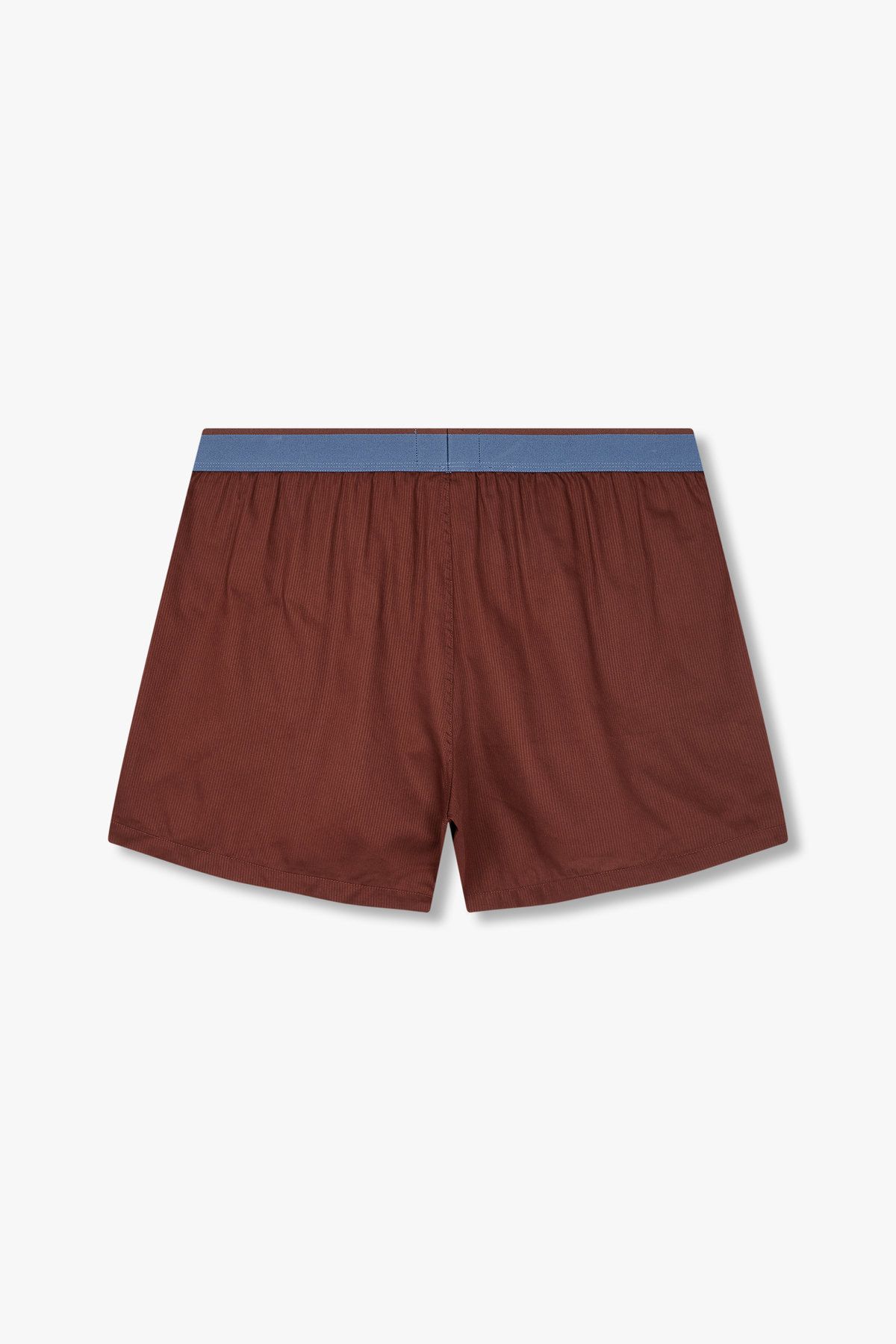 엠포리오 아르마니 언더웨어(EMPORIO ARMANI UNDERWEAR) 남성 로고 라벨 밴딩 스트라이프 트렁크_체리브라운 0815112084
