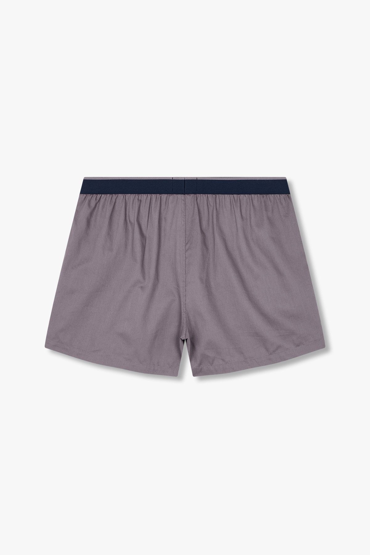엠포리오 아르마니 언더웨어(EMPORIO ARMANI UNDERWEAR) 남성 로고 라벨 밴딩 스트라이프 트렁크_다크 그레이 0815112086