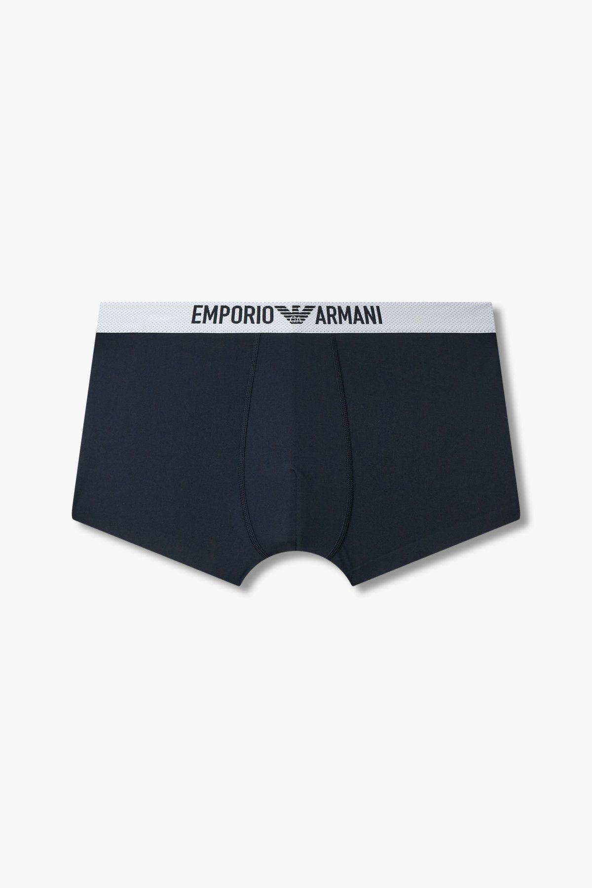 엠포리오 아르마니 언더웨어(EMPORIO ARMANI UNDERWEAR) 남성 메쉬 로고 밴딩 드로즈_블루 0815112019