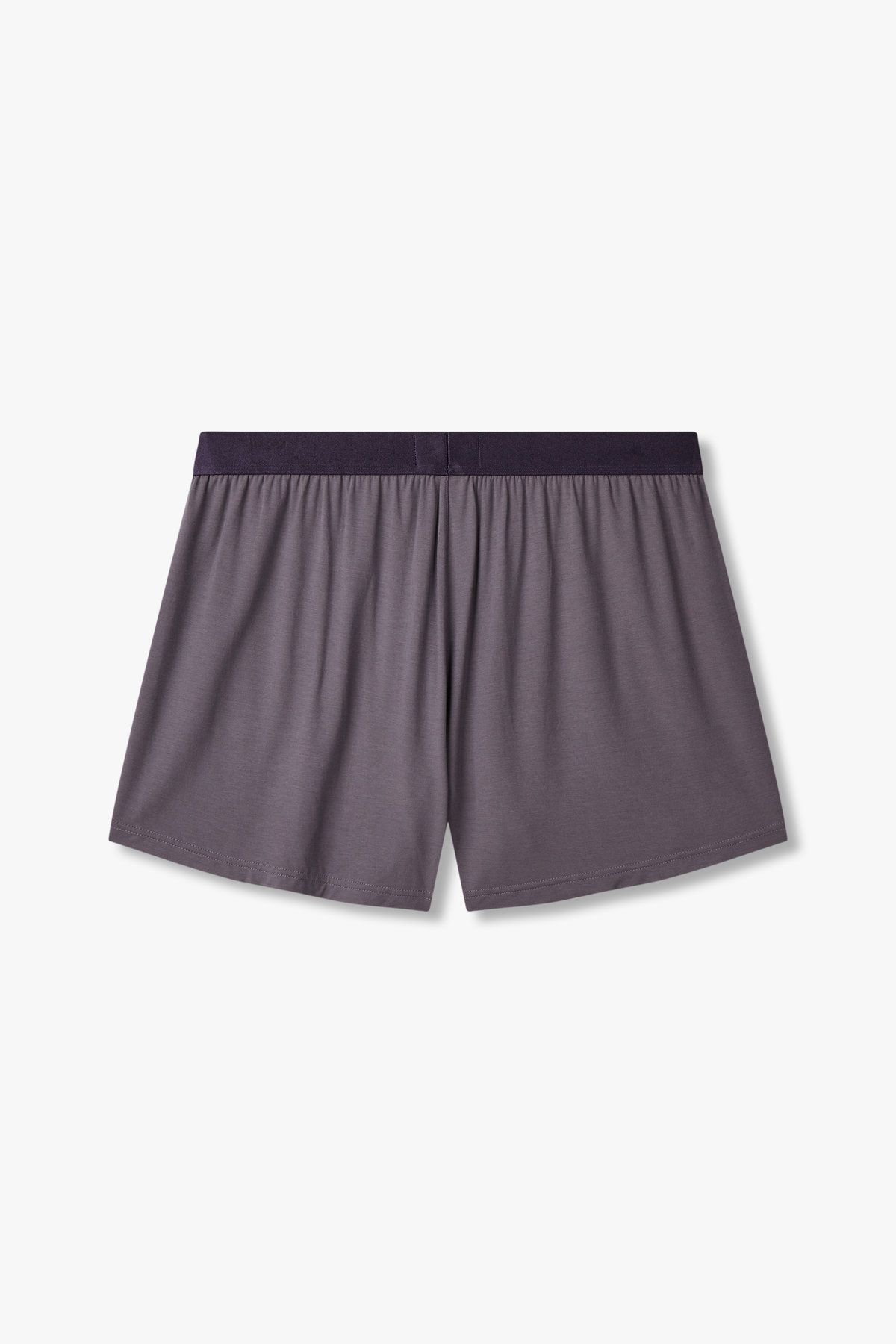 엠포리오 아르마니 언더웨어(EMPORIO ARMANI UNDERWEAR) 남성 로고 자수 밴딩 레이온 트렁크_퍼플 0815112089
