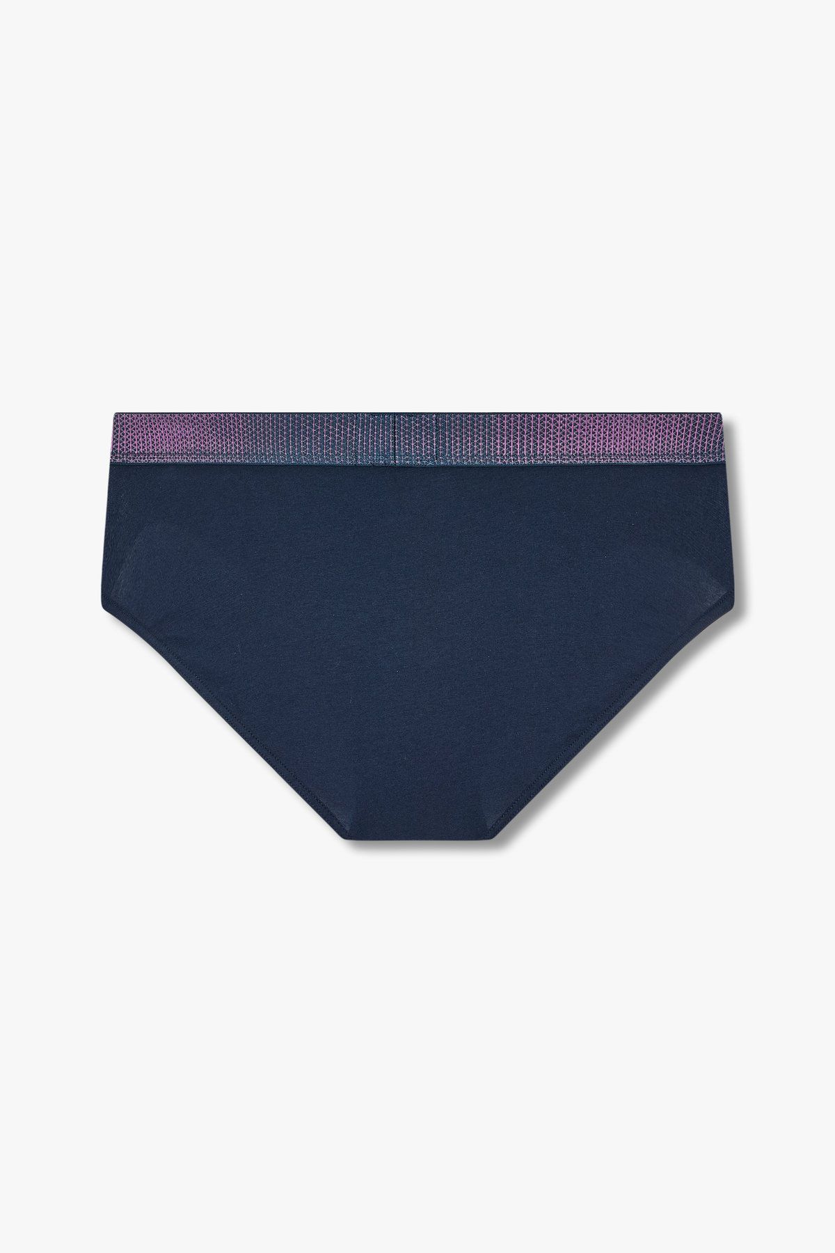 엠포리오 아르마니 언더웨어(EMPORIO ARMANI UNDERWEAR) 남성 홀로그램 밴딩 코튼 브리프_블루 0815111002