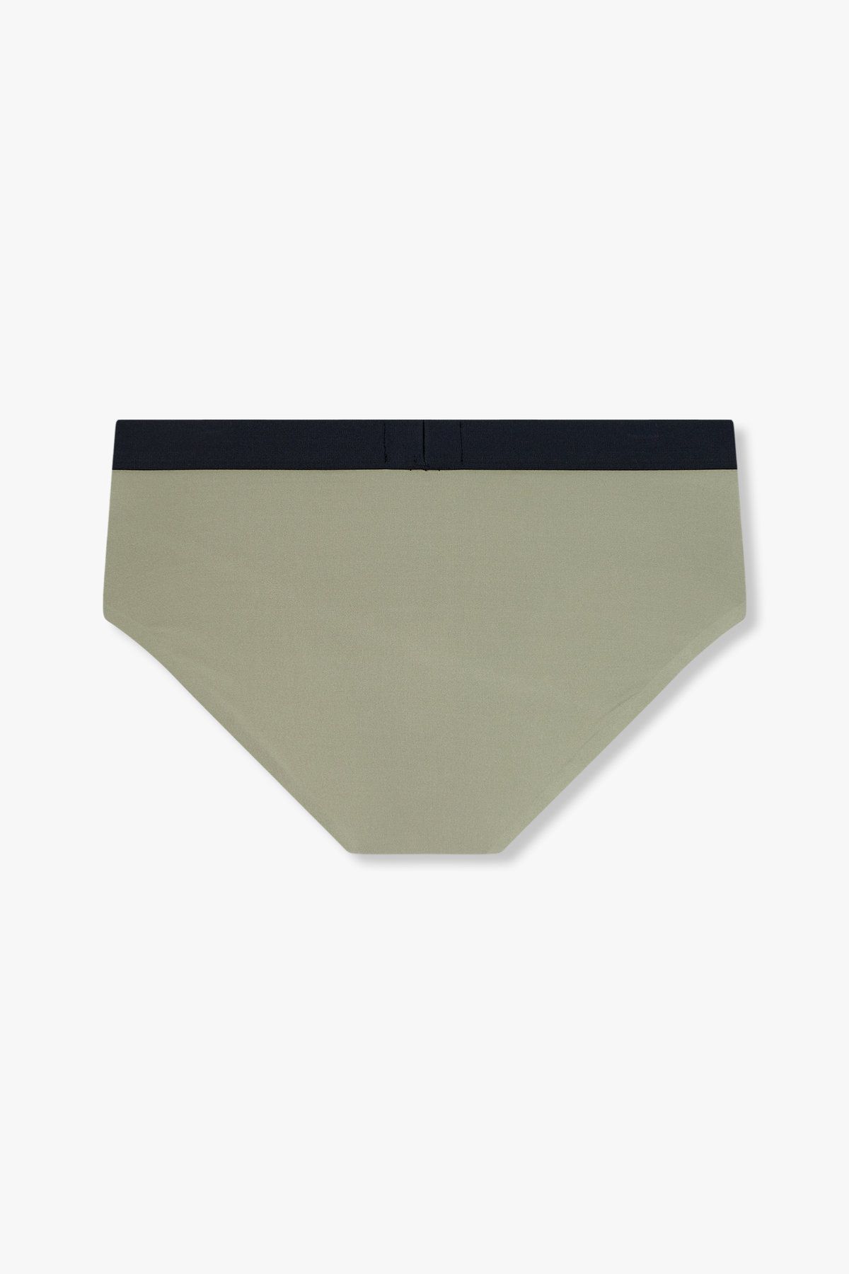 엠포리오 아르마니 언더웨어(EMPORIO ARMANI UNDERWEAR) 남성 로고 밴딩 글로시 브리프_올리브 0815111008