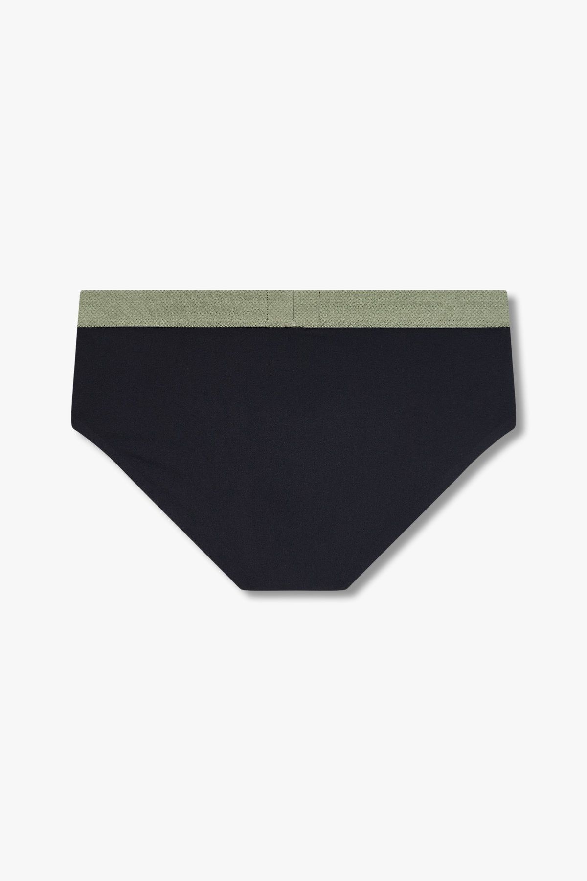 엠포리오 아르마니 언더웨어(EMPORIO ARMANI UNDERWEAR) 남성 메쉬 로고 밴딩 브리프_블랙 0815111011