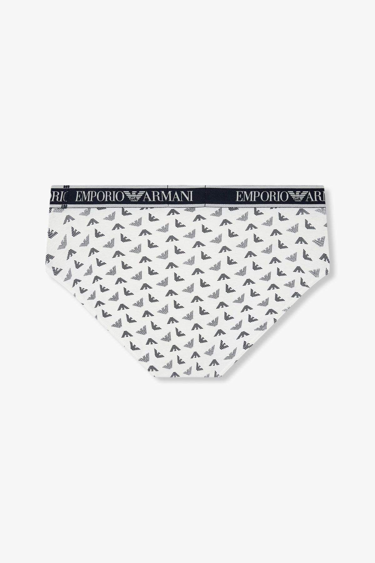 엠포리오 아르마니 언더웨어(EMPORIO ARMANI UNDERWEAR) 남성 이글 패턴 코튼 브리프_아이보리 0815111305