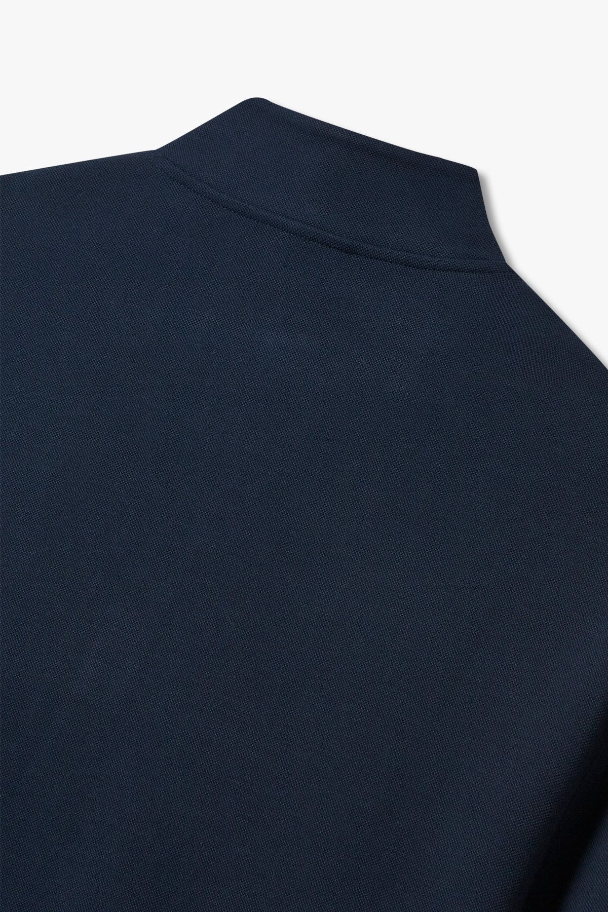 엠포리오 아르마니 언더웨어(EMPORIO ARMANI UNDERWEAR) 남성 로고 자수 하이넥 집업 자켓_블루 0815138001