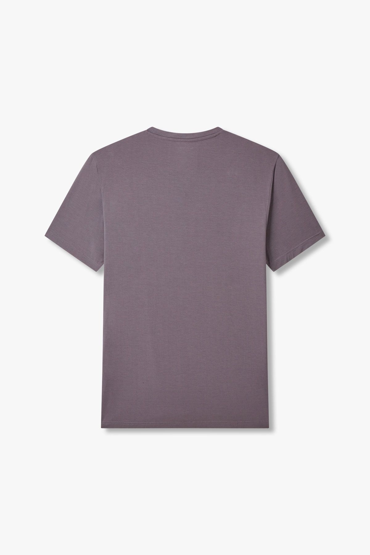 엠포리오 아르마니 언더웨어(EMPORIO ARMANI UNDERWEAR) 남성 이글 로고 레이온 라운지 티셔츠_다크 퍼플 0815134005