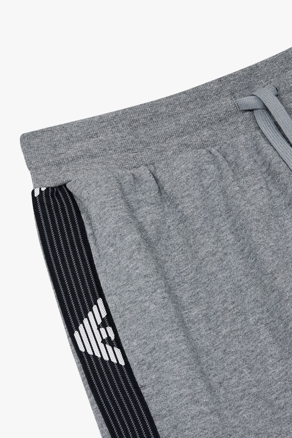엠포리오 아르마니 언더웨어(EMPORIO ARMANI UNDERWEAR) 남성 사이드 이글 라인 라운지 쇼츠_멜란지 그레이 0815131022