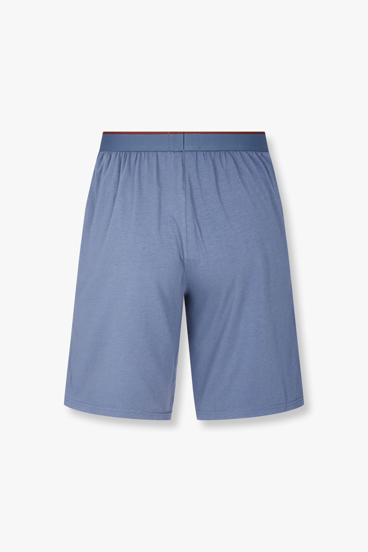 엠포리오 아르마니 언더웨어(EMPORIO ARMANI UNDERWEAR) 남성 로고 라벨 밴딩 라운지 쇼츠_인디고 0815131003
